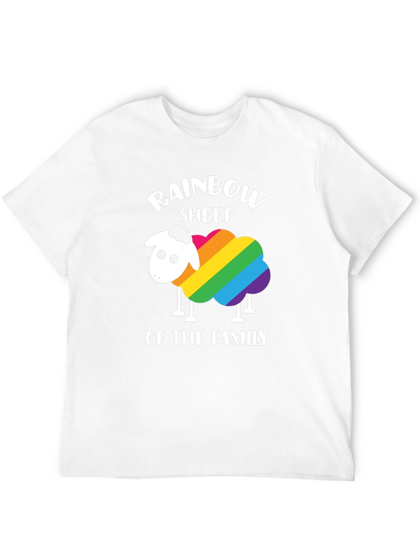Rainbow Sheep of the Family T-Shirt LGBT Pride