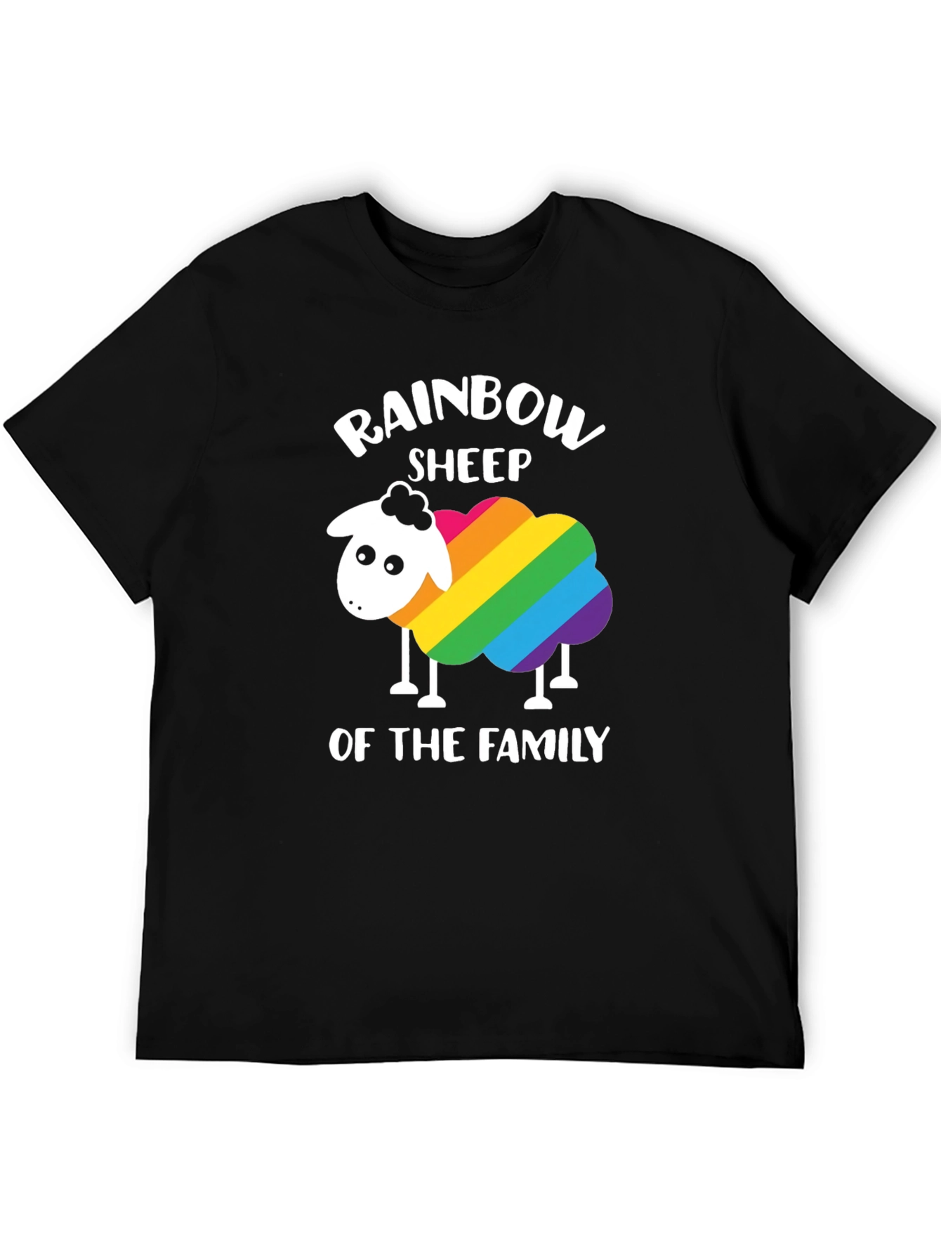 Rainbow Sheep of the Family T-Shirt LGBT Pride