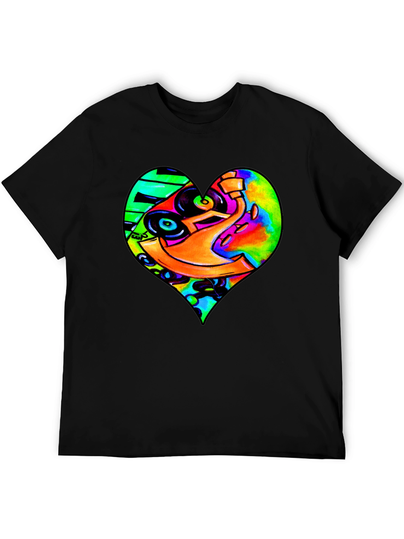 DJ Heart Graphic Tee - Unique Music Lovers T-Shirt