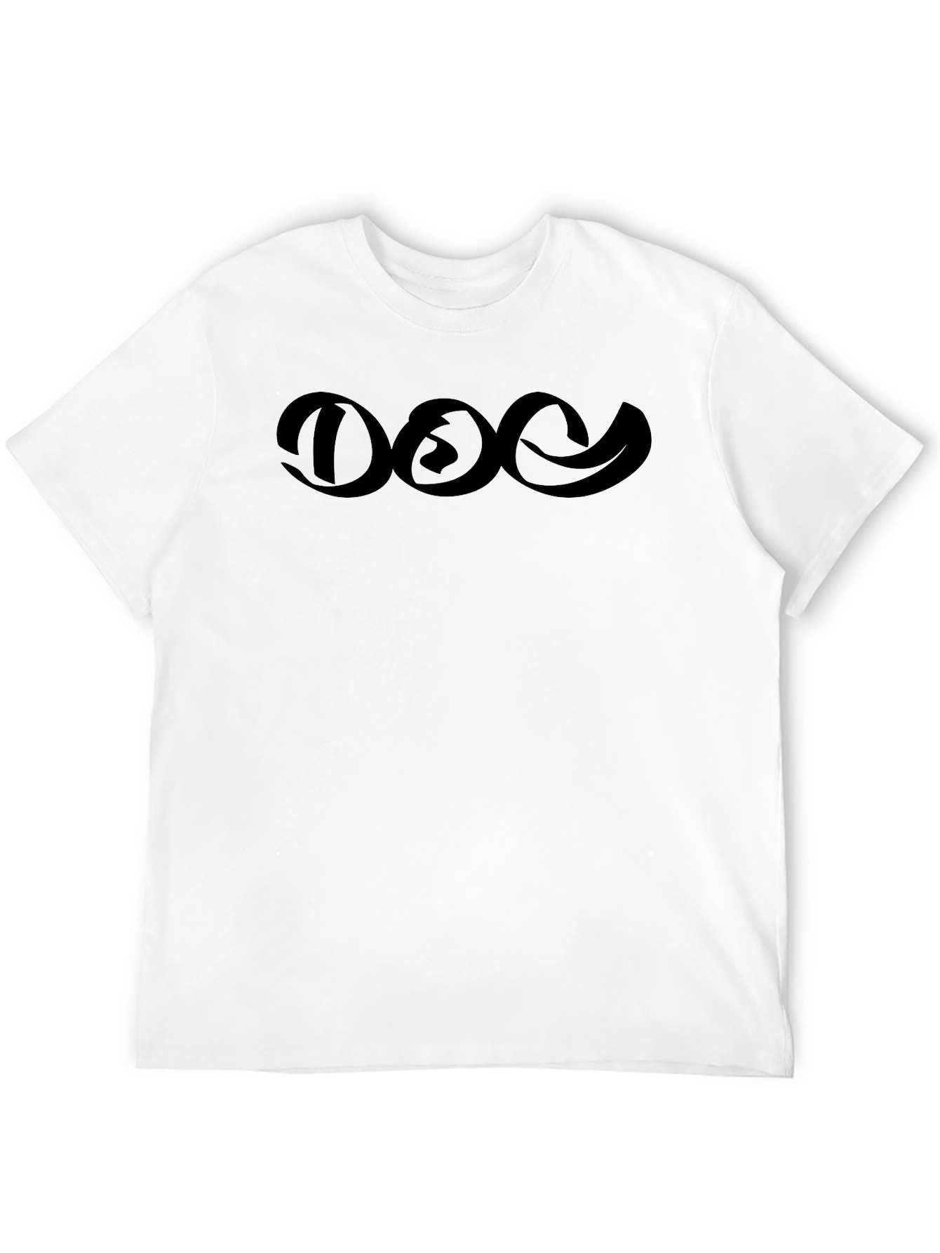 Bold DOC Graphic Black T-Shirt