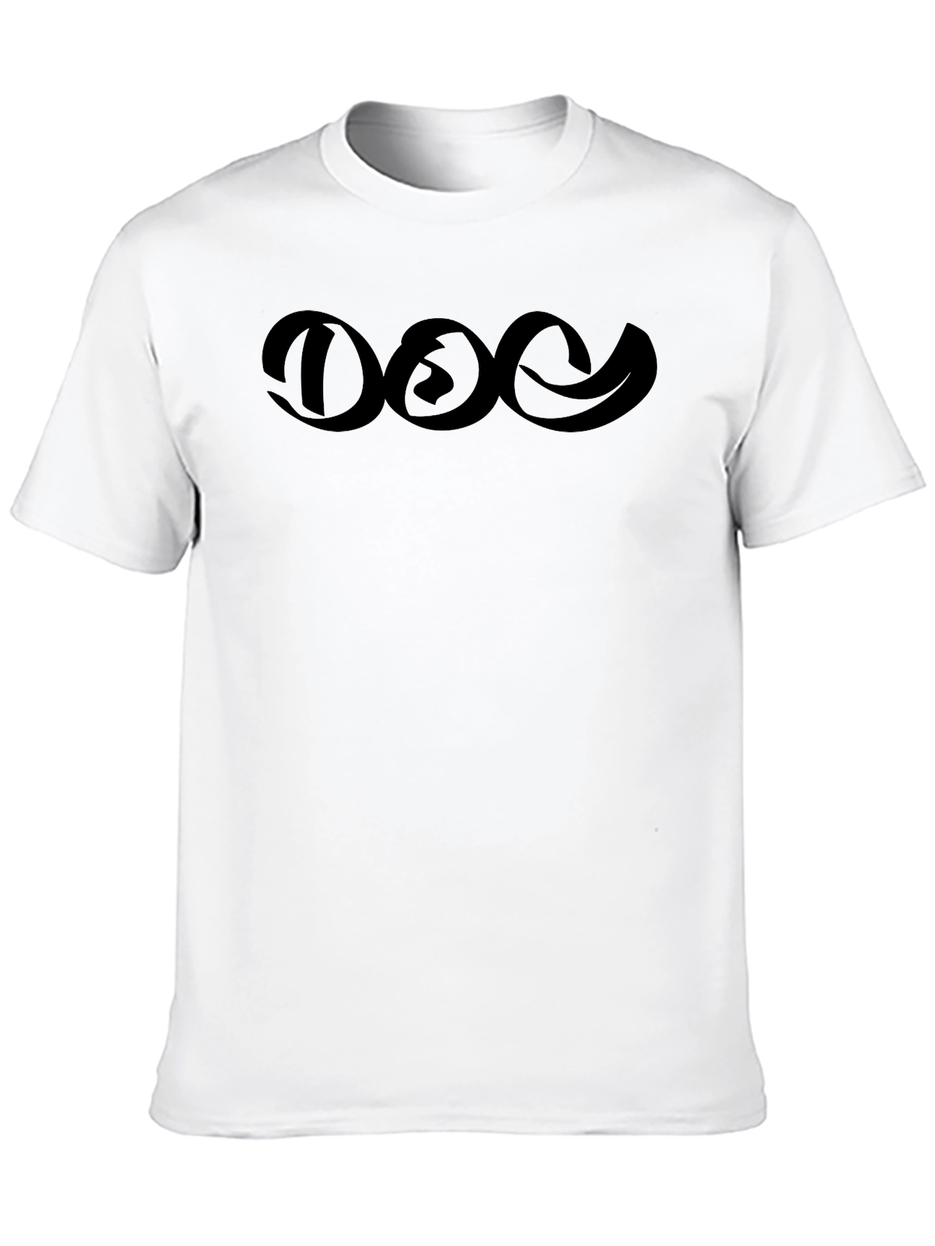 Bold DOC Graphic Black T-Shirt