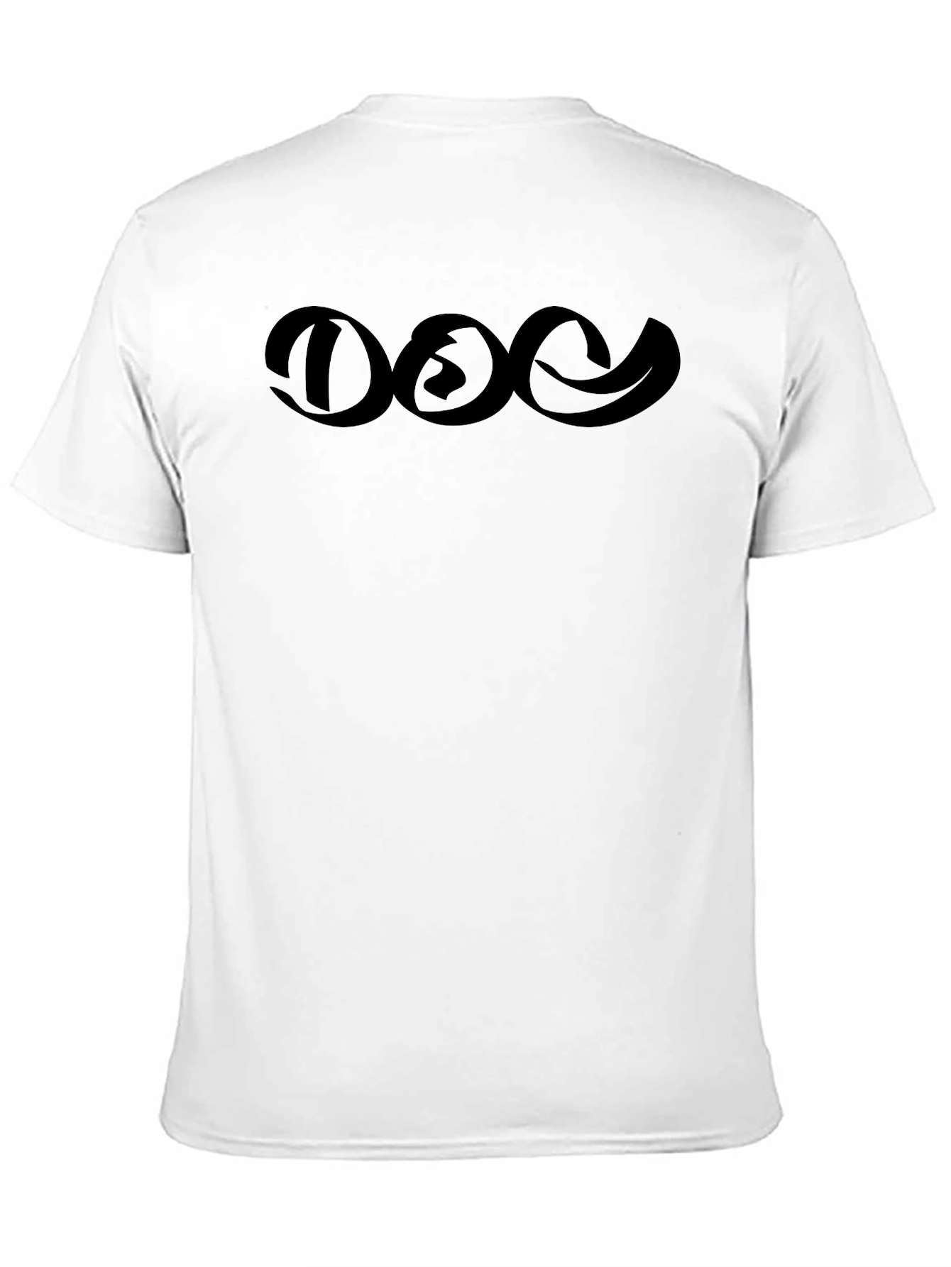Bold DOC Graphic Black T-Shirt