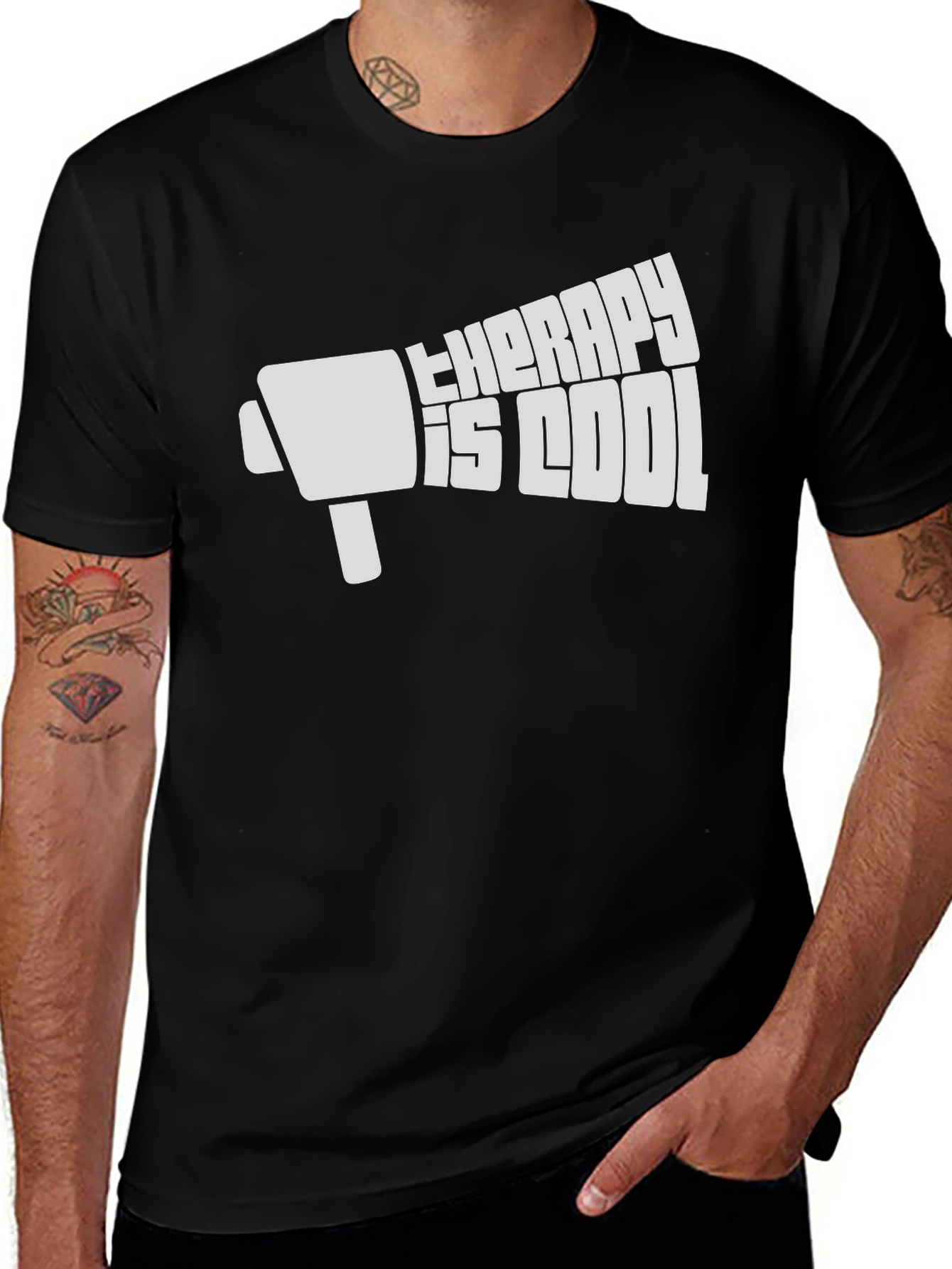 Therapy is Cool Graphic T-Shirt
