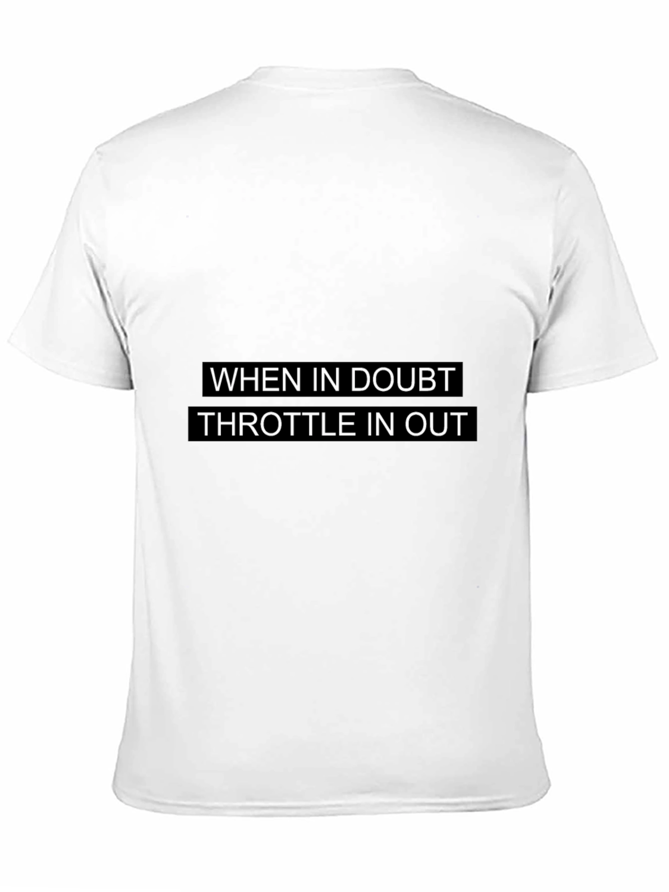 Throttle In Out Graphic T-Shirt