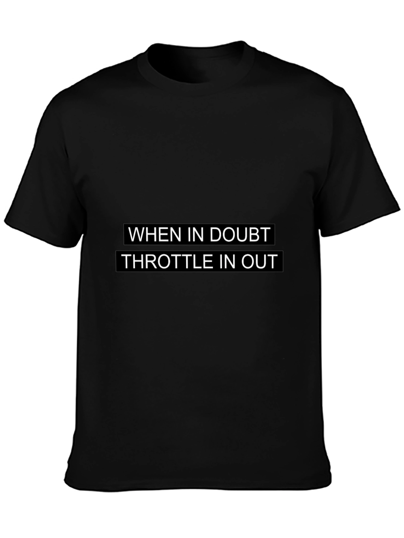 Throttle In Out Graphic T-Shirt