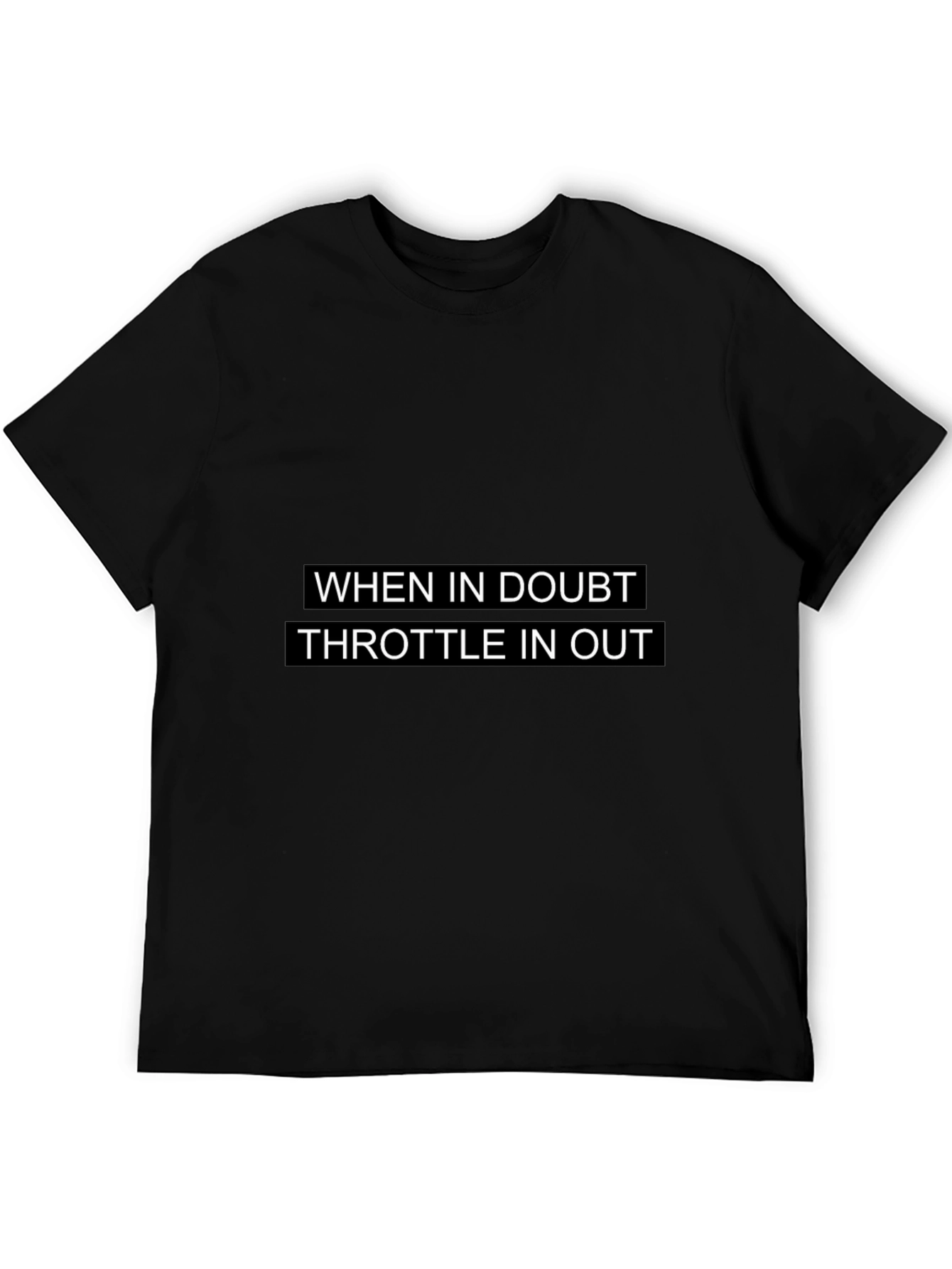 Throttle In Out Graphic T-Shirt