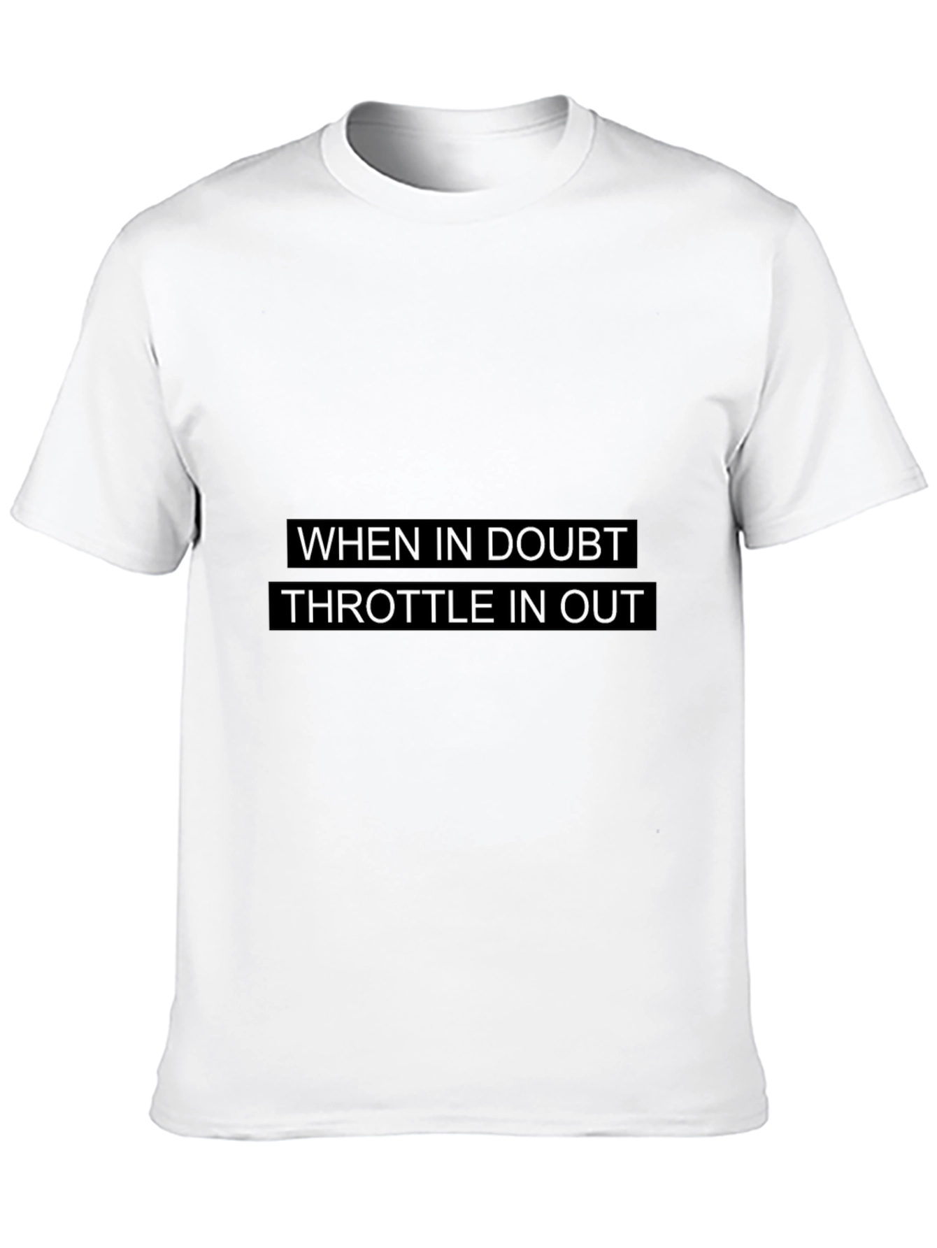 Throttle In Out Graphic T-Shirt