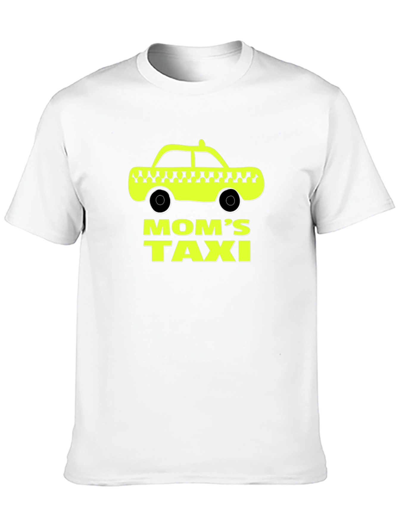 Moms Taxi Graphic T-Shirt - Black