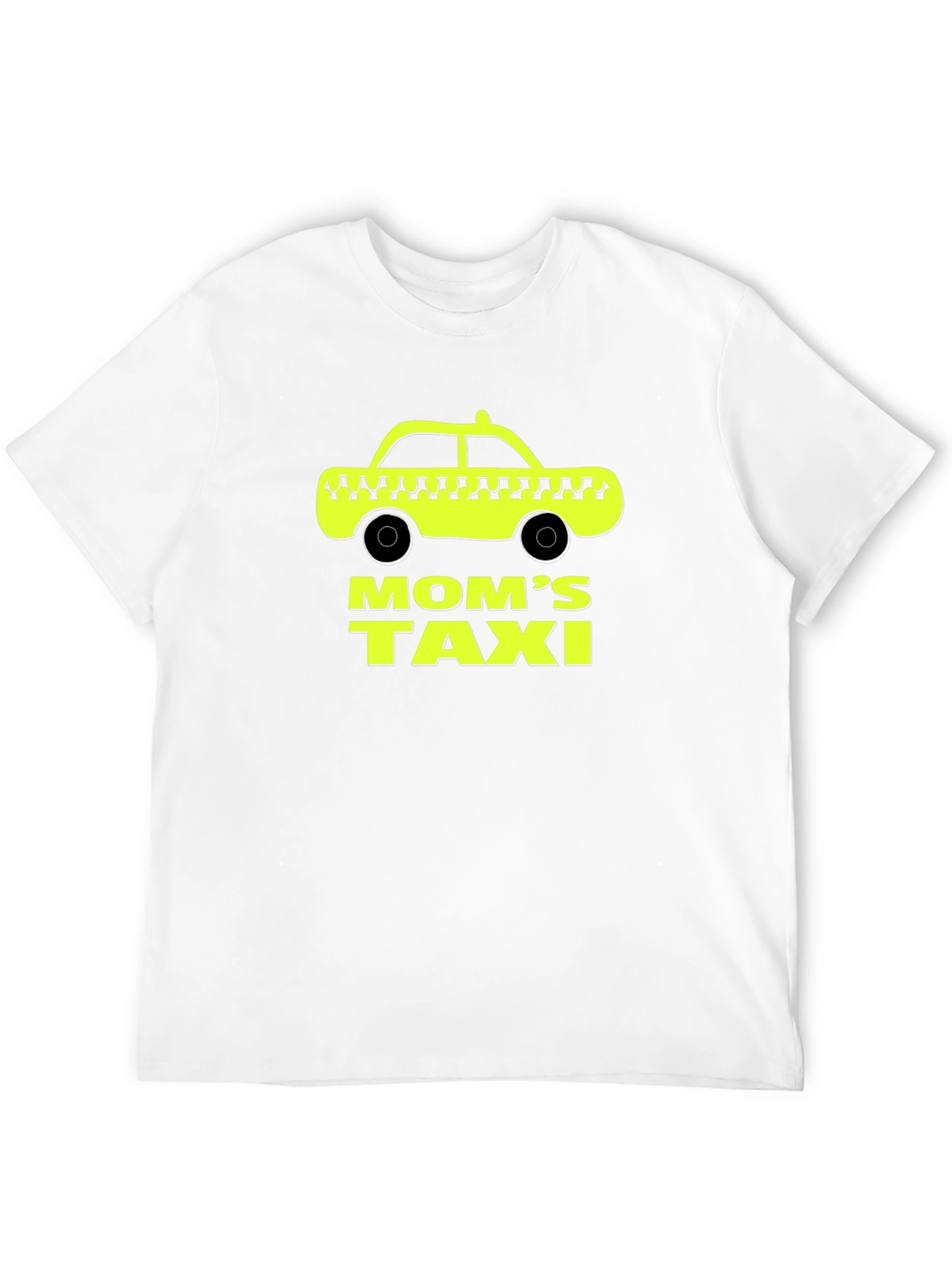 Moms Taxi Graphic T-Shirt - Black