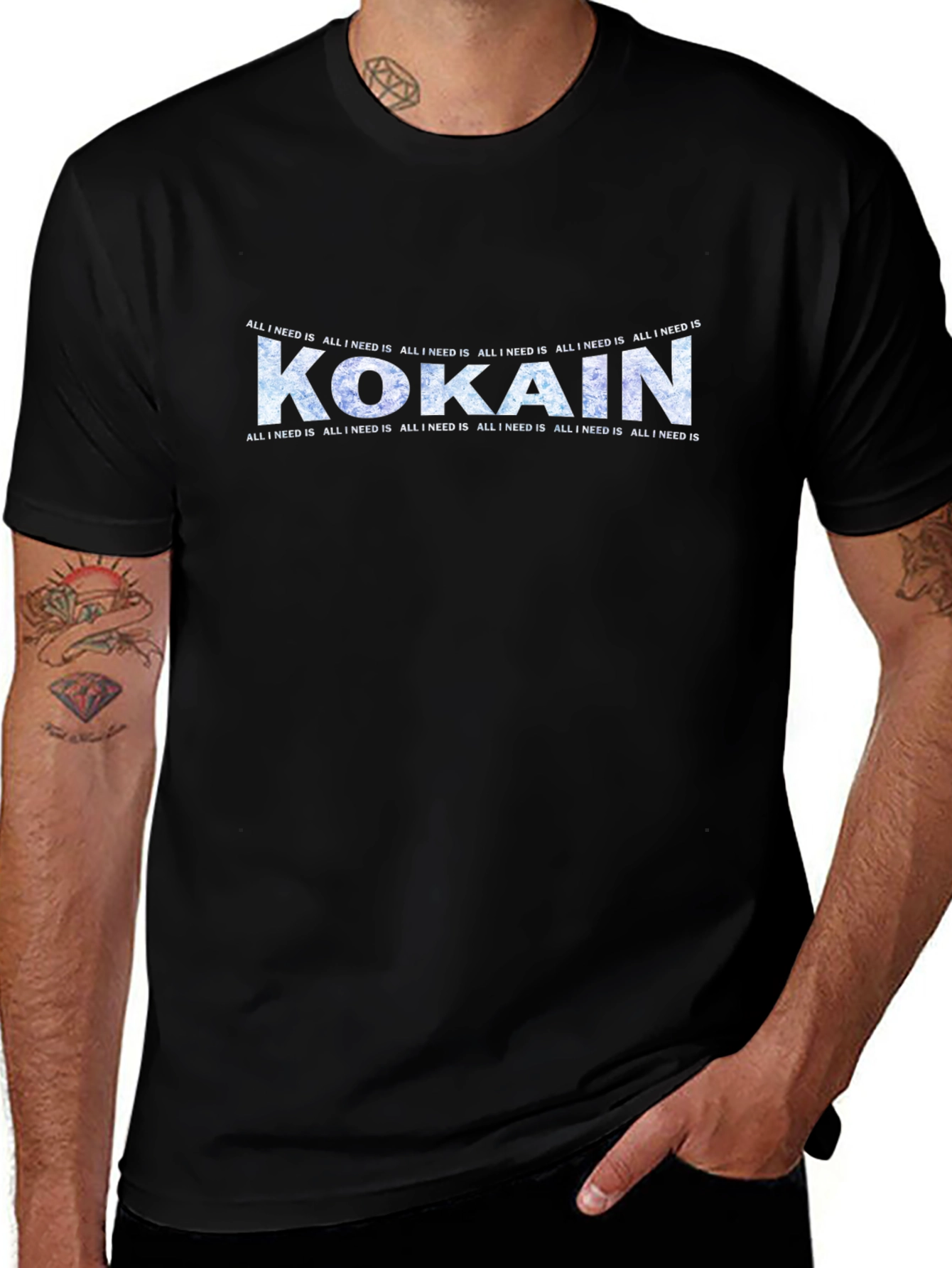 Kokain T-Shirt - Unique Graphic Tee