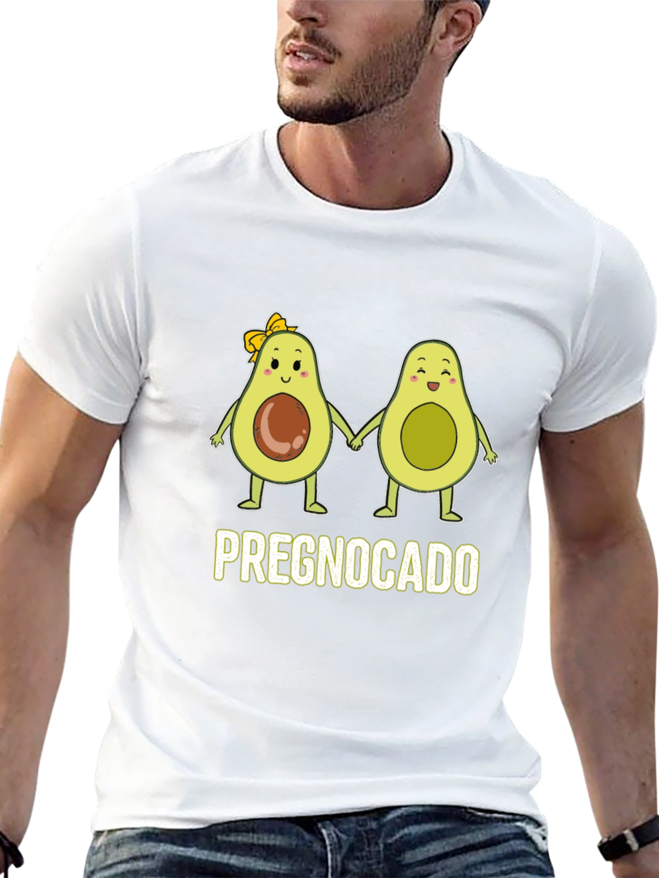 Pregnocado Avocado Couple Graphic Tee - Unisex