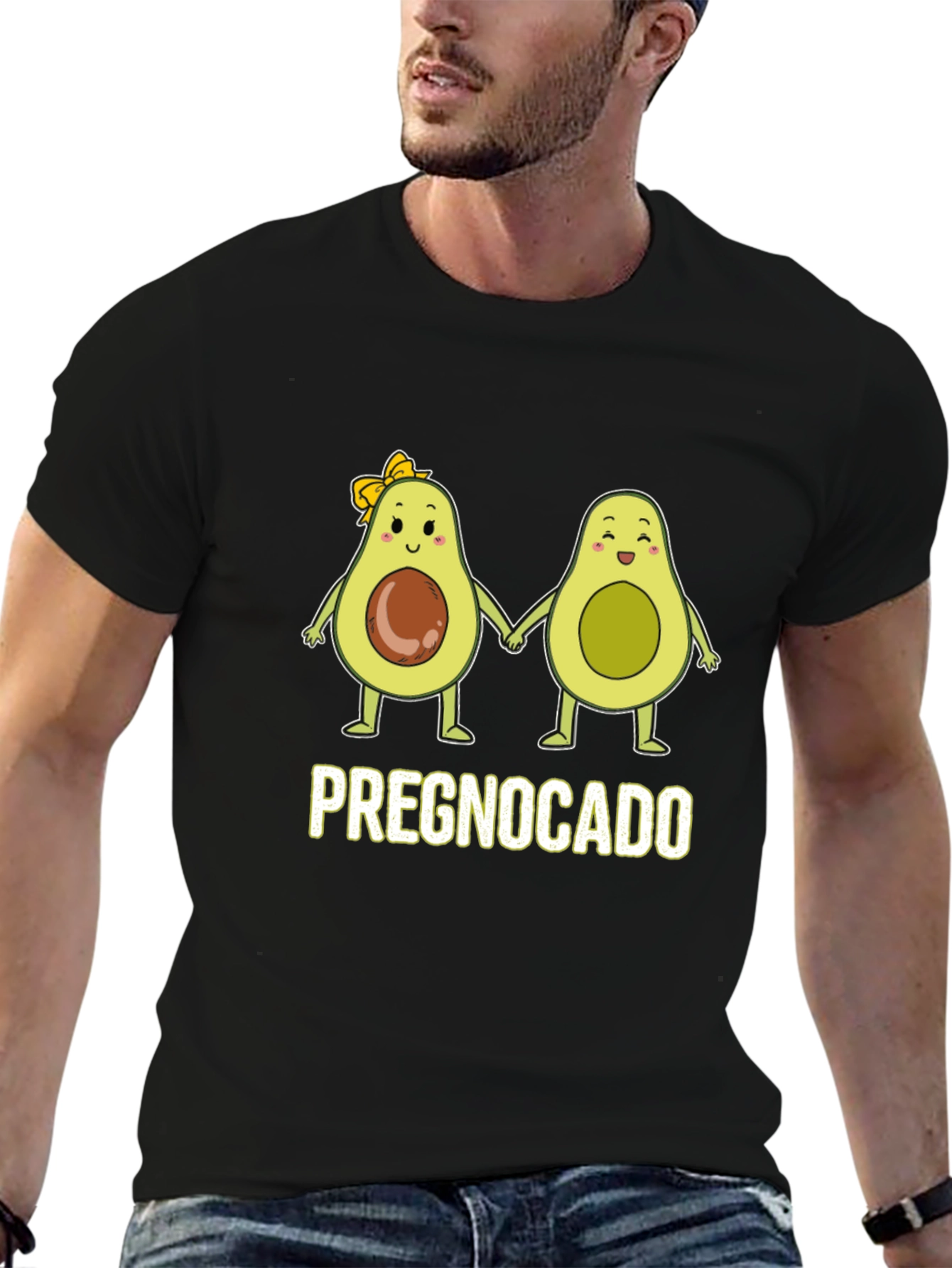 Pregnocado Avocado Couple Graphic Tee - Unisex