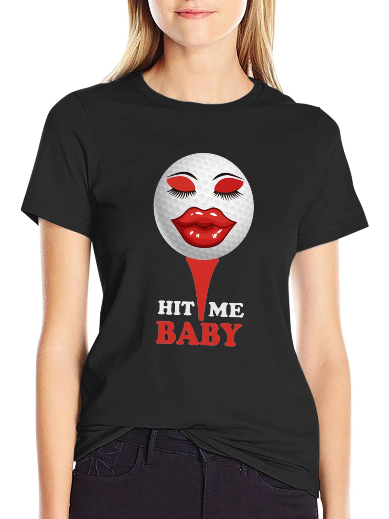 Hit Me Baby Golf Ball Tee