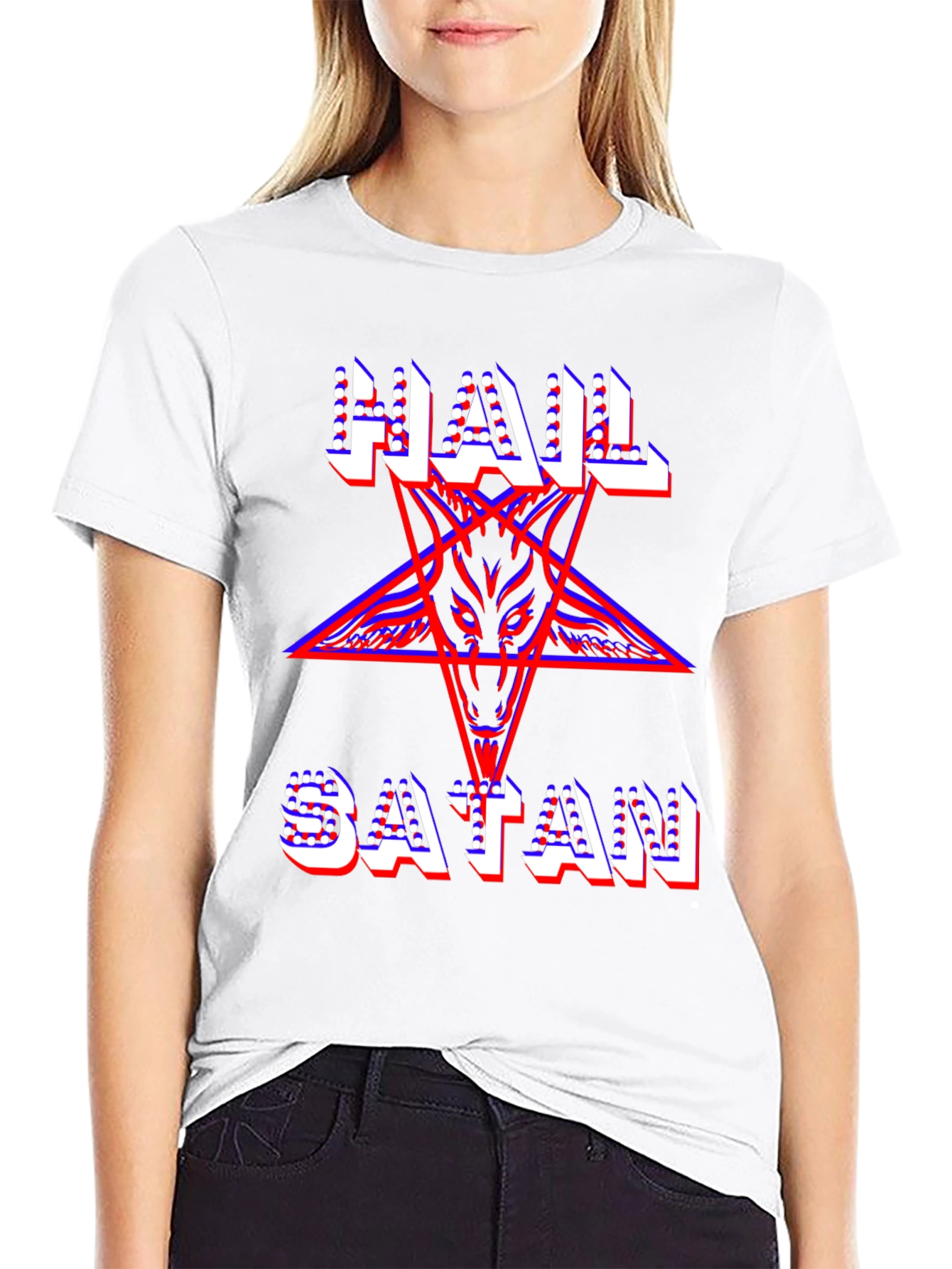 Hail Satan T-Shirt - Occult Graphic Tee