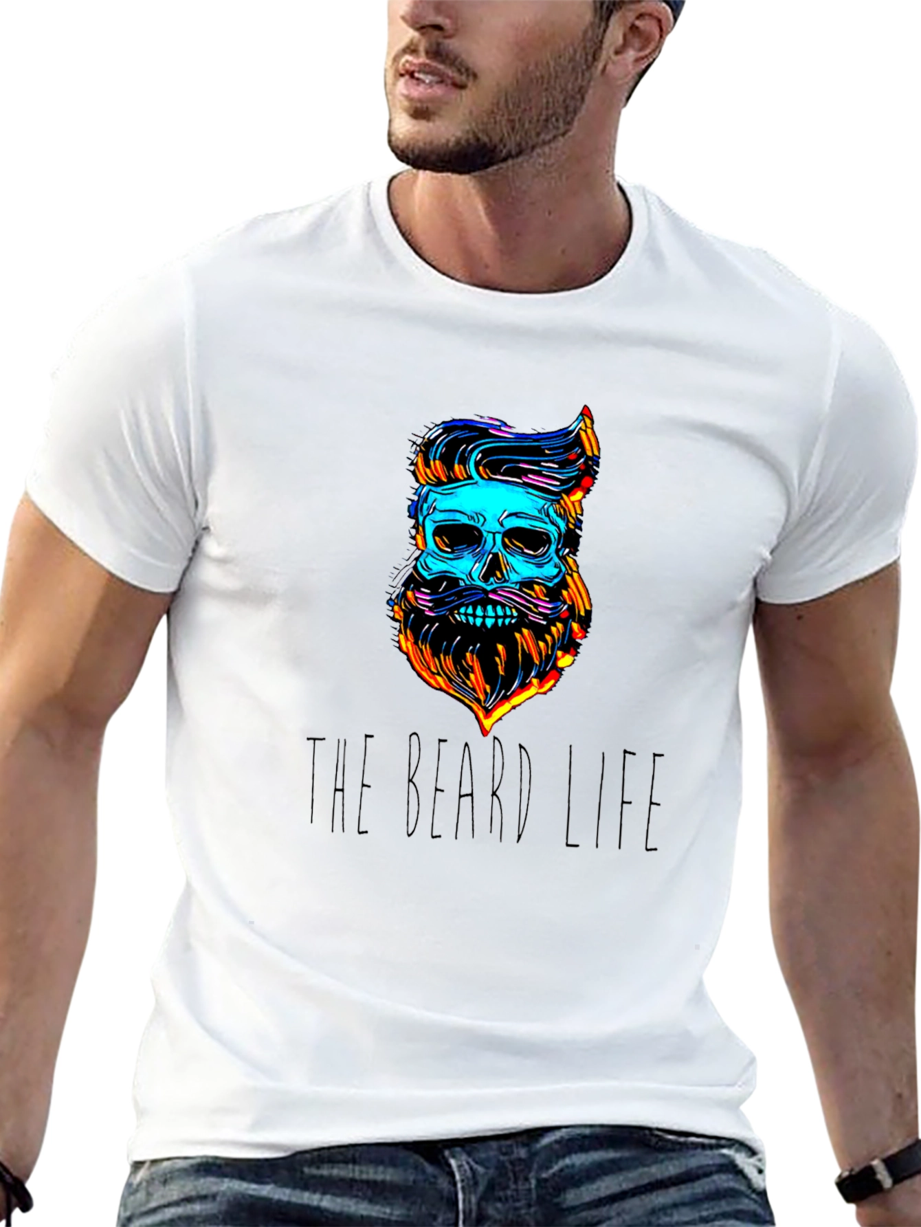 The Beard Life Graphic T-Shirt