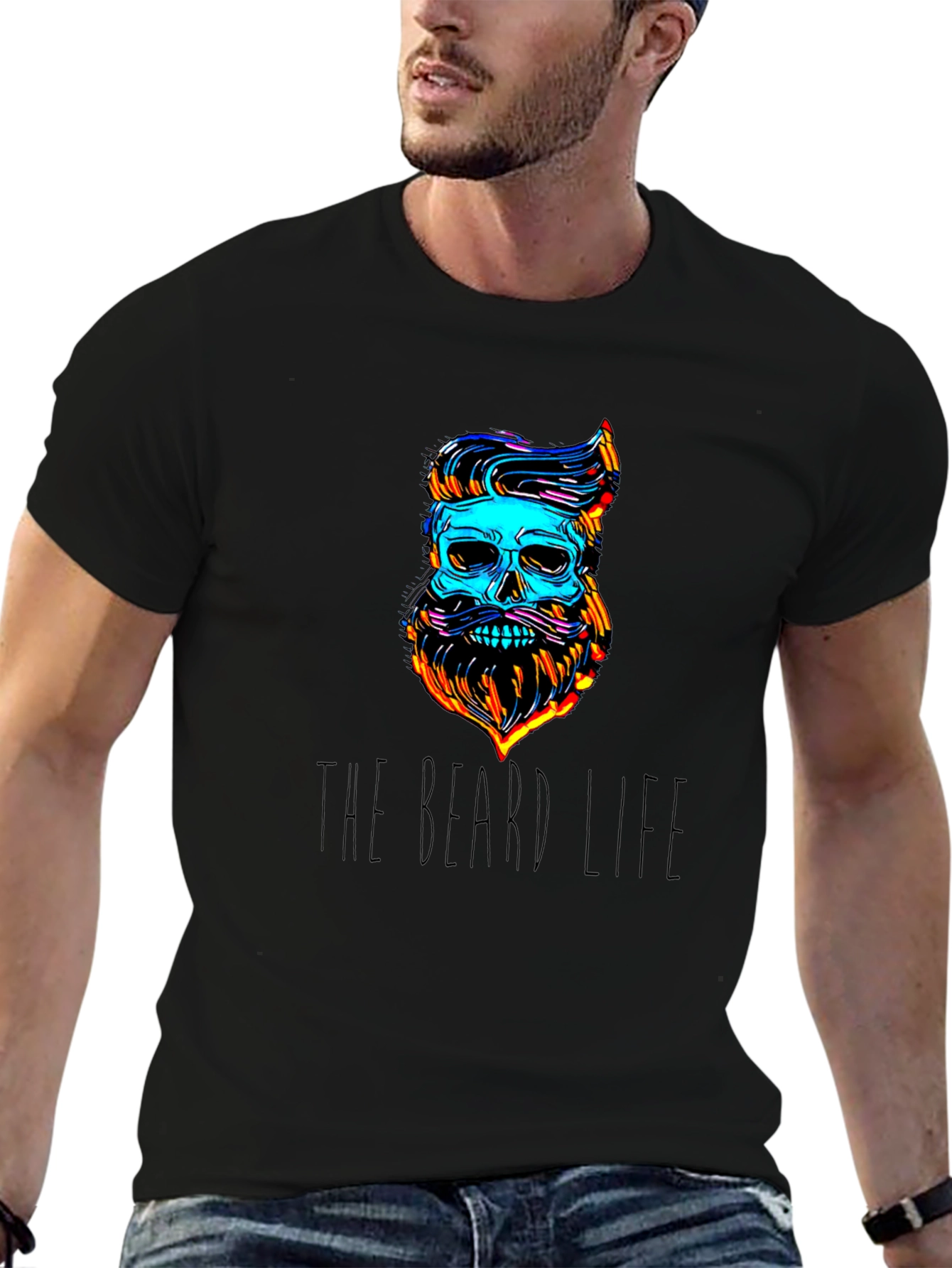 The Beard Life Graphic T-Shirt