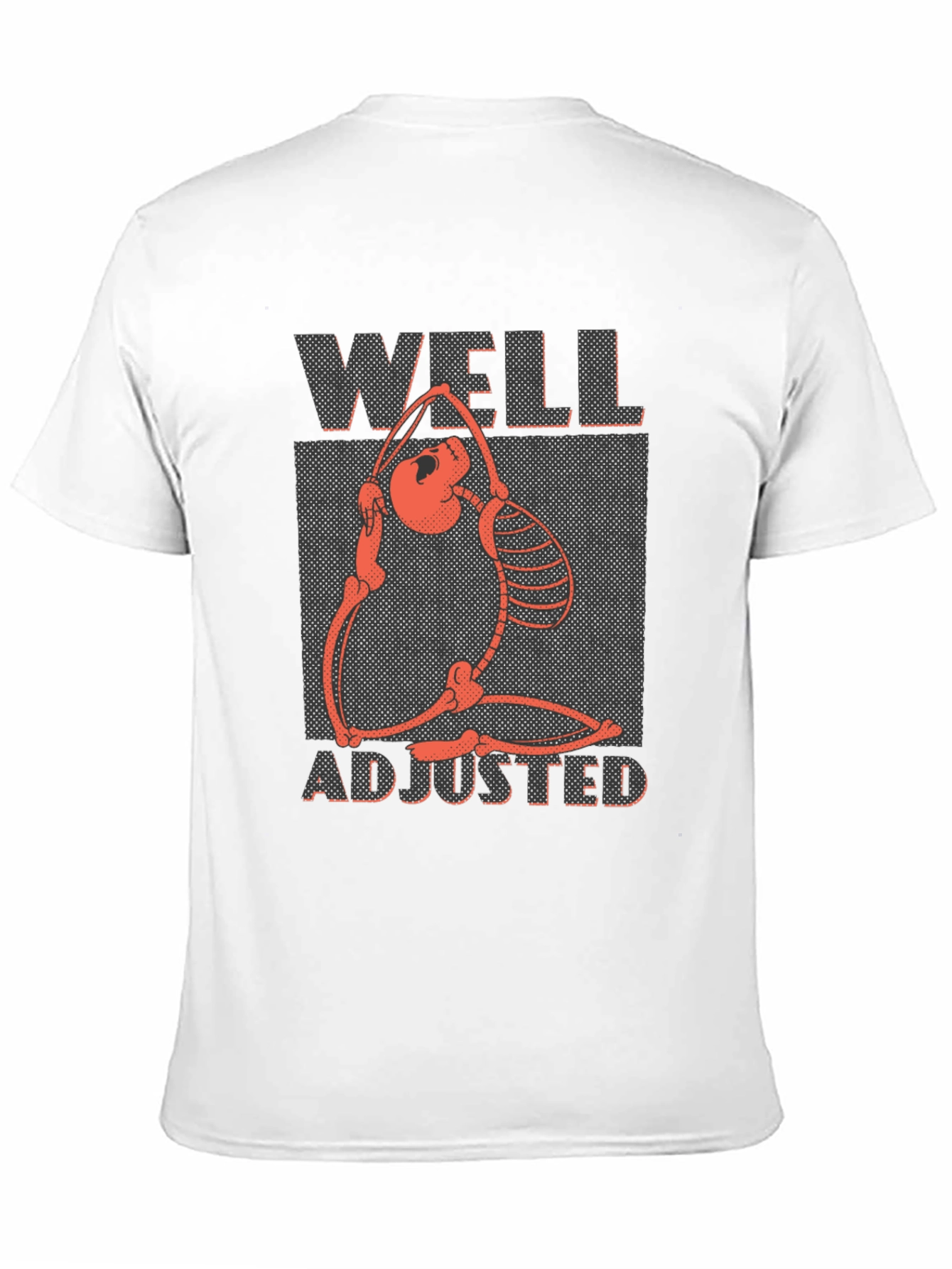 Well Adjusted Skeleton T-Shirt - Yoga & Chiropractic
