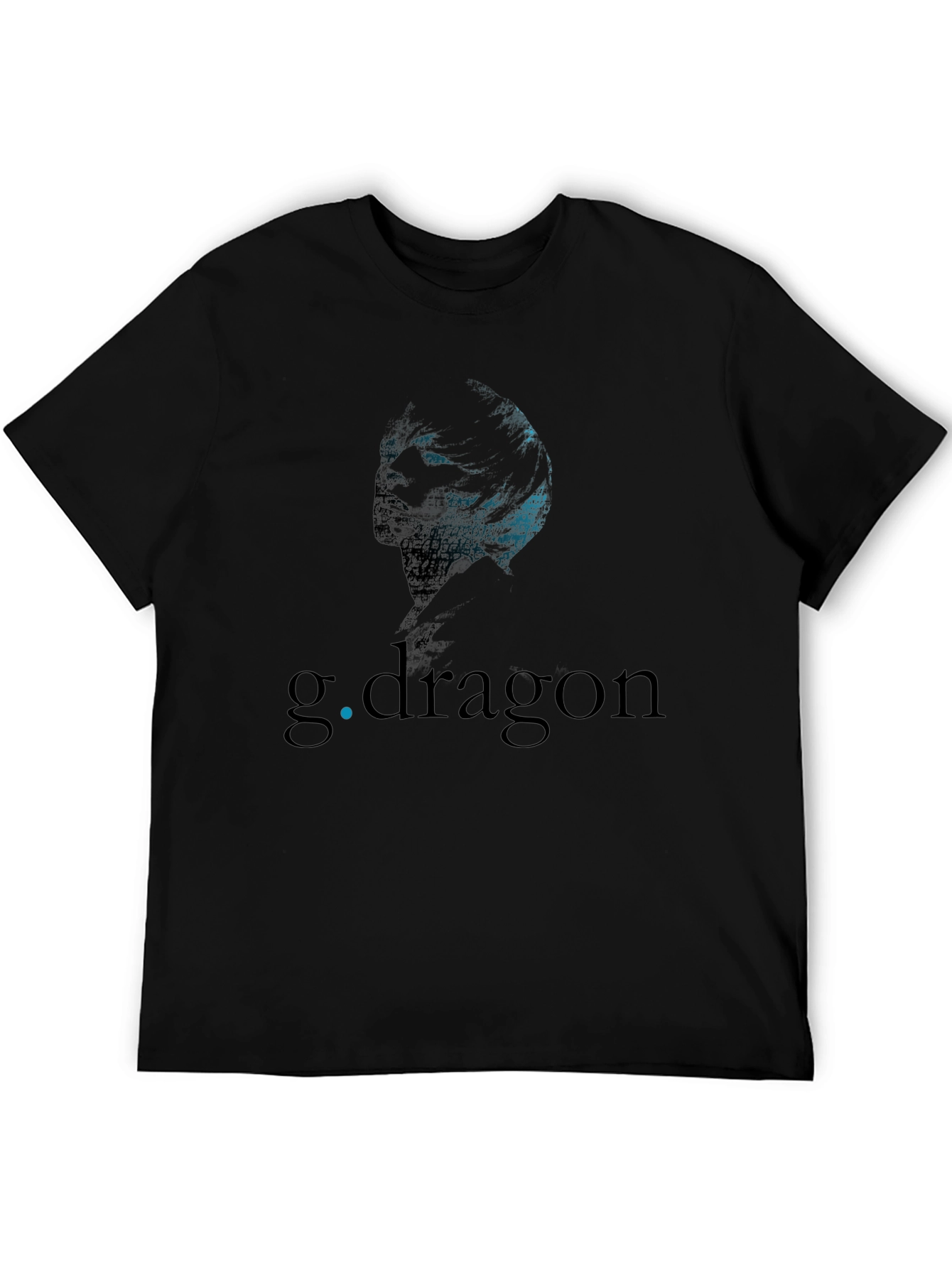 G-Dragon Graphic Print Black T-Shirt
