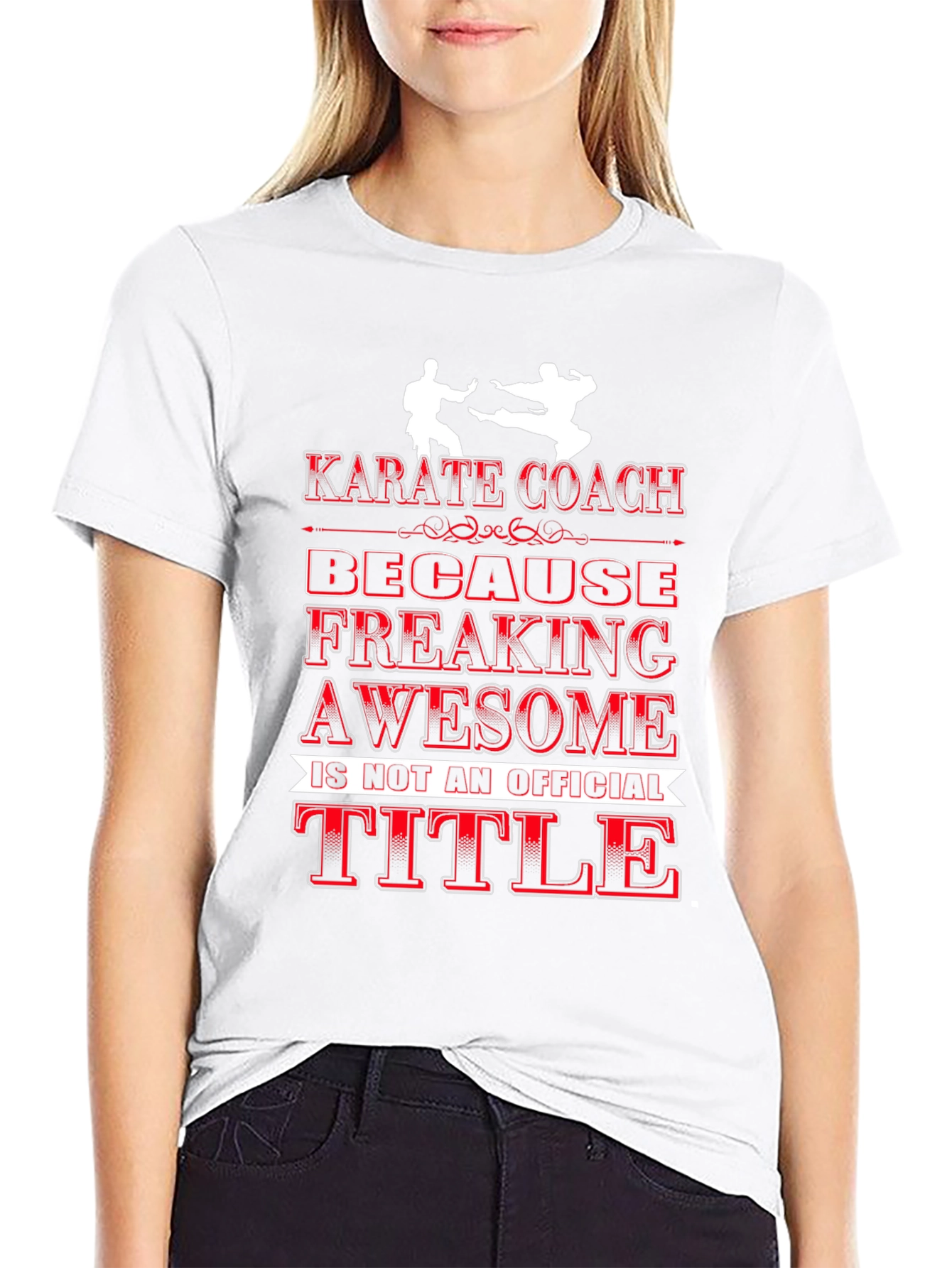 Karate Coach T-Shirt: Awesome Official Title
