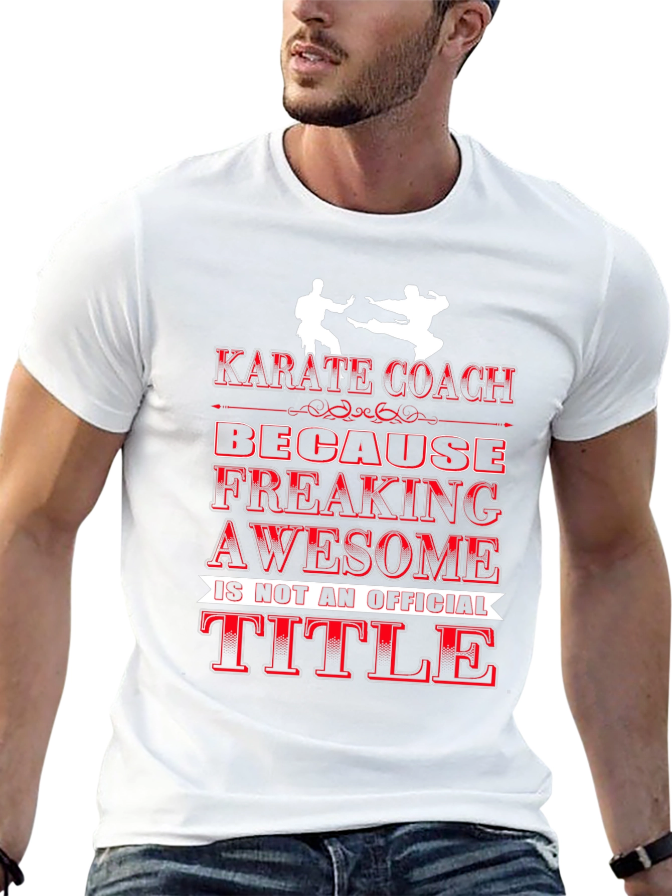 Karate Coach T-Shirt: Awesome Official Title