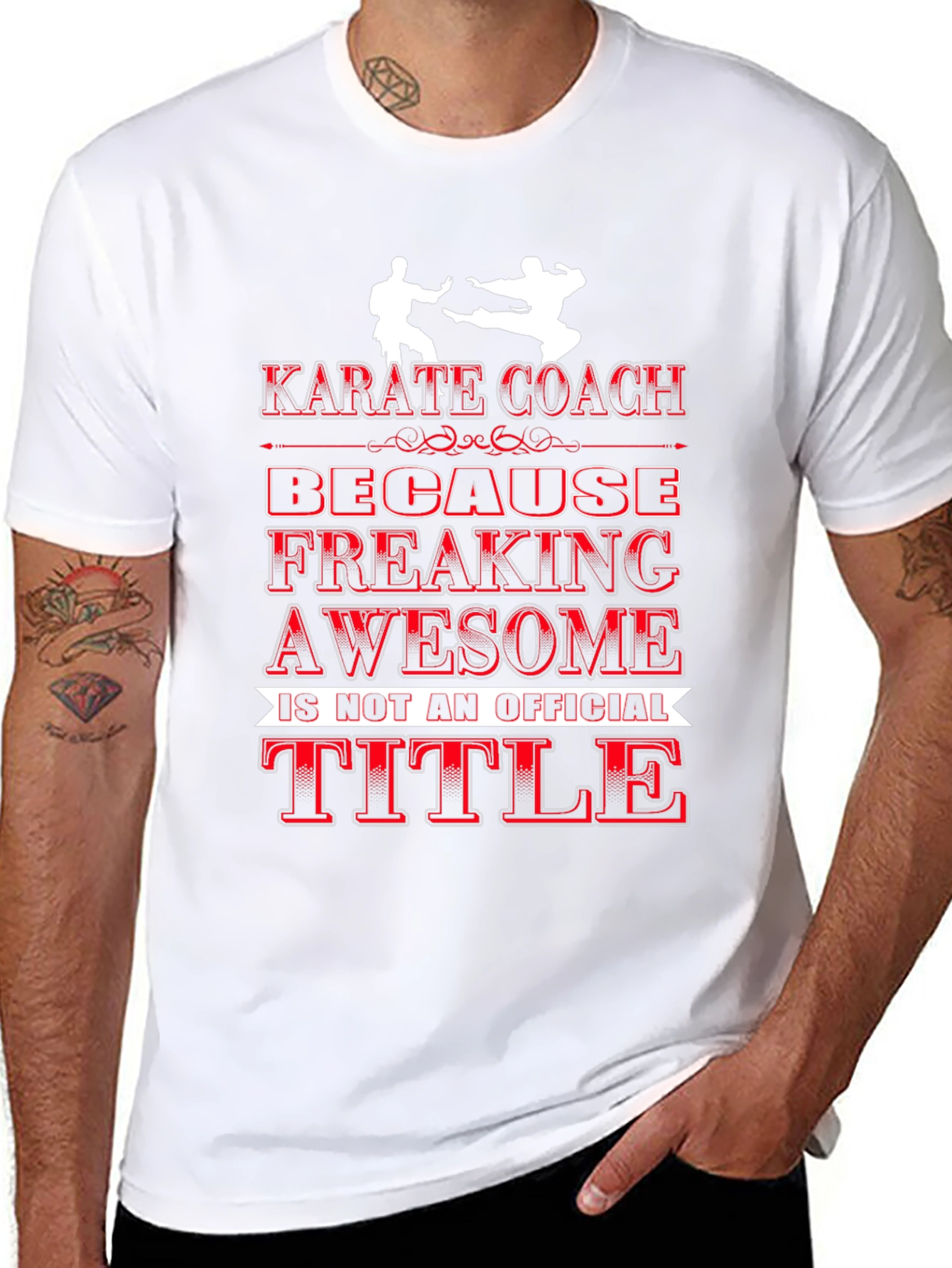 Karate Coach T-Shirt: Awesome Official Title
