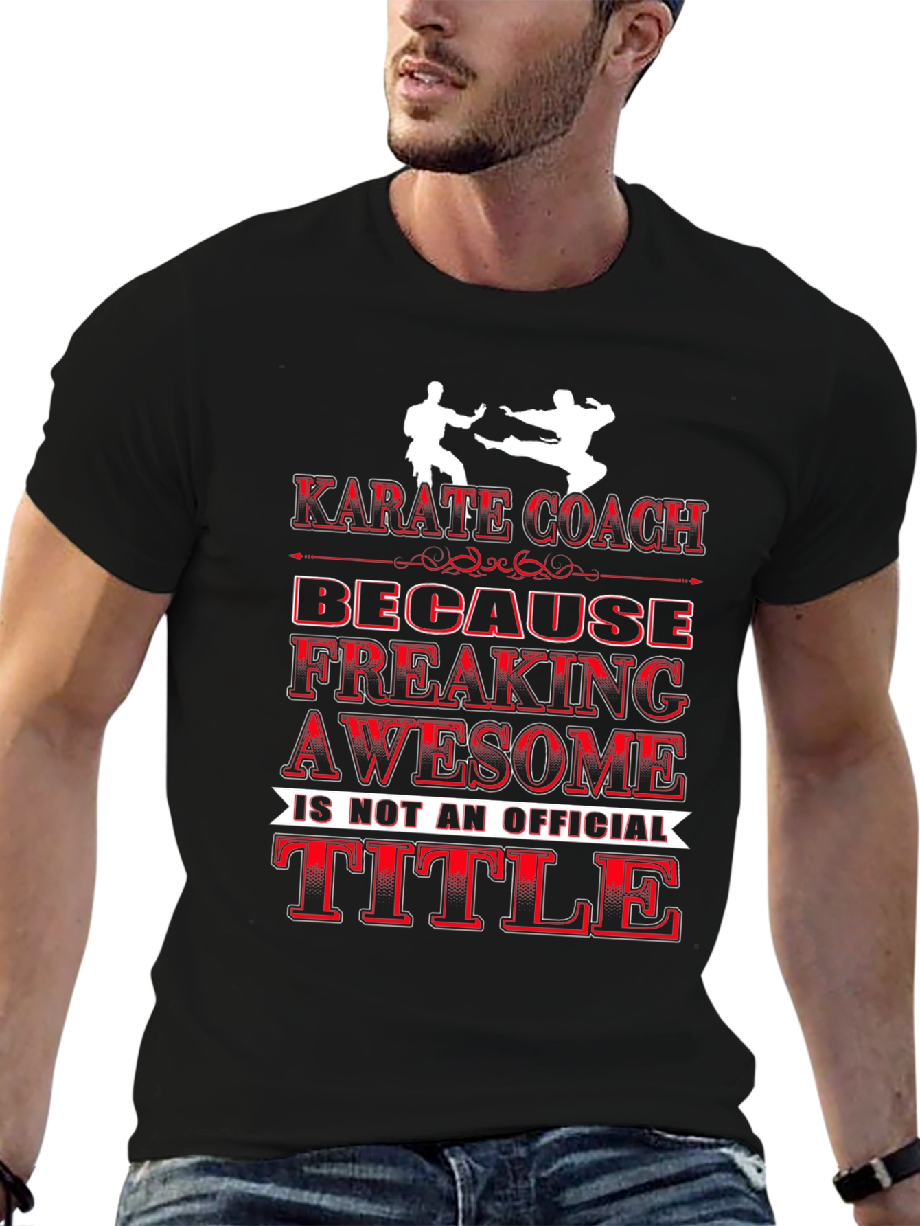 Karate Coach T-Shirt: Awesome Official Title