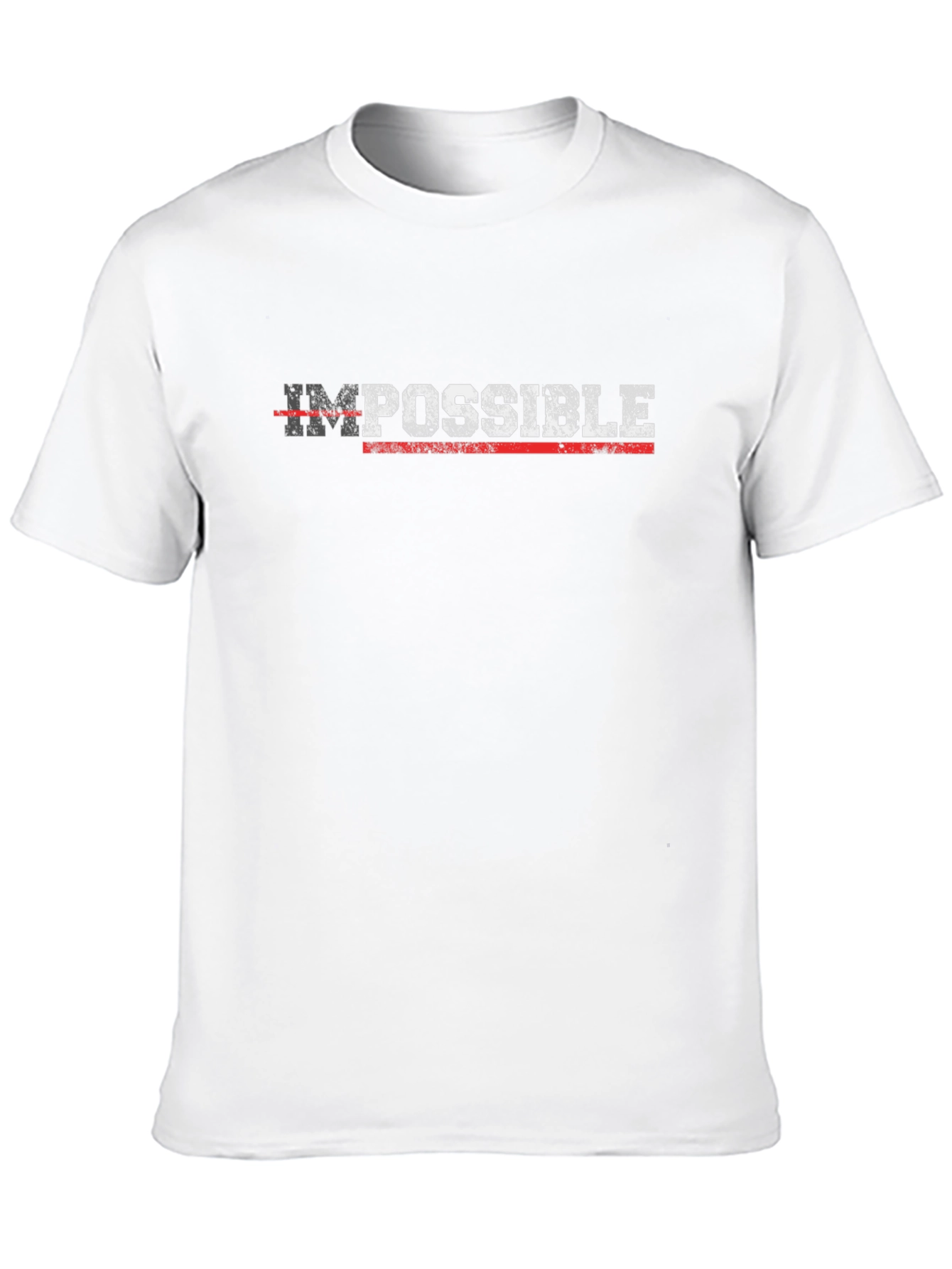 Impossible Possible Graphic T-Shirt - Motivational Tee