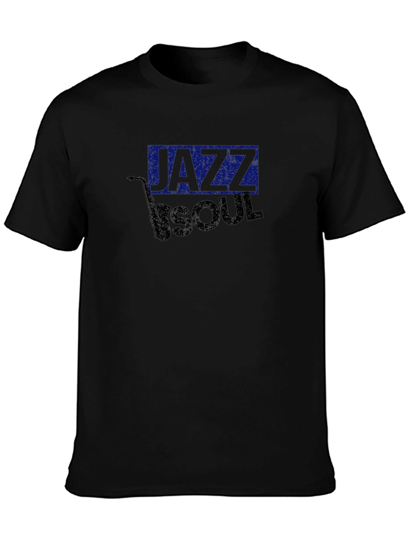 Jazz Soul Graphic Black T-Shirt
