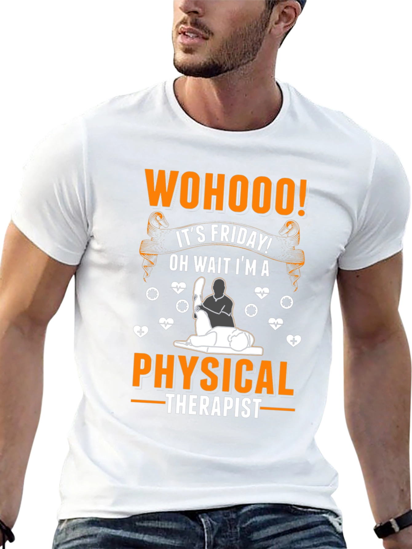 WOHOOO! Friday Physical Therapist T-Shirt