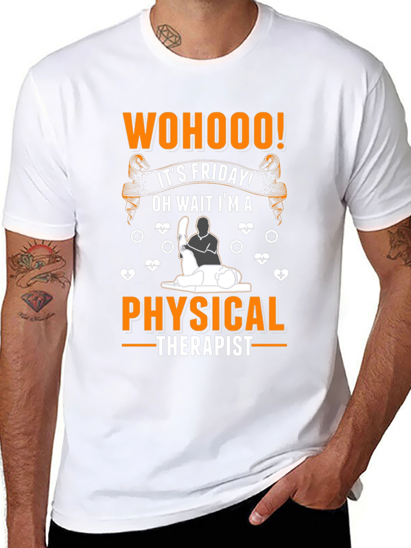 WOHOOO! Friday Physical Therapist T-Shirt