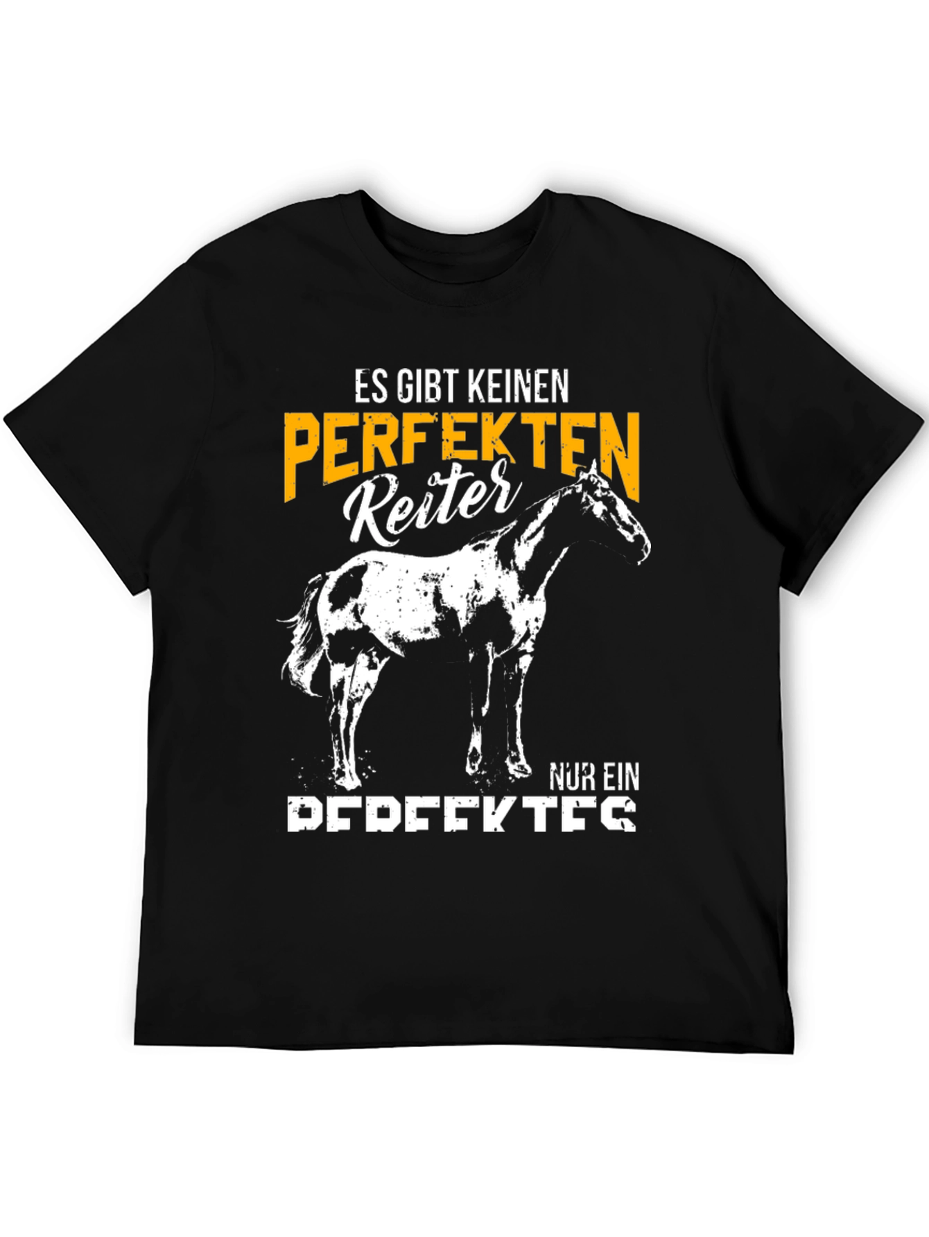 Perfect Rider T-Shirt Horse Graphic Tee