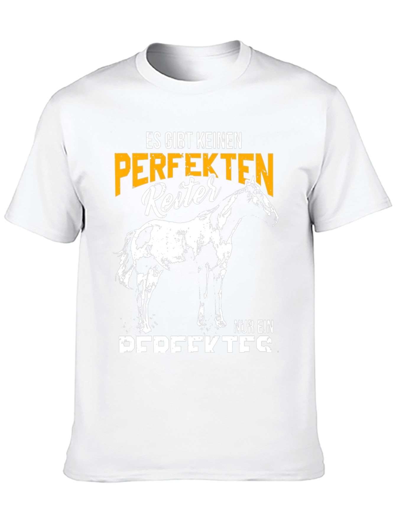 Perfect Rider T-Shirt Horse Graphic Tee
