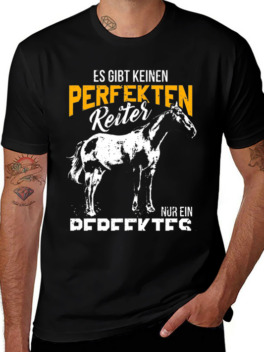 Perfect Rider T-Shirt Horse Graphic Tee