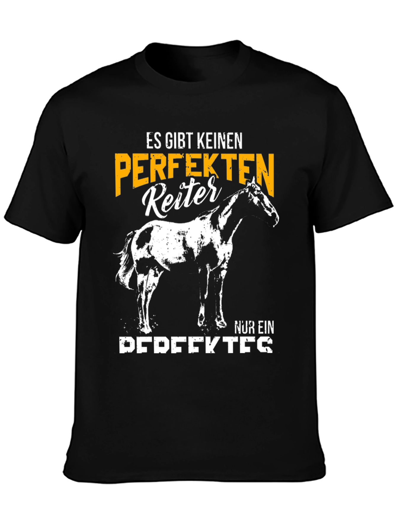 Perfect Rider T-Shirt Horse Graphic Tee