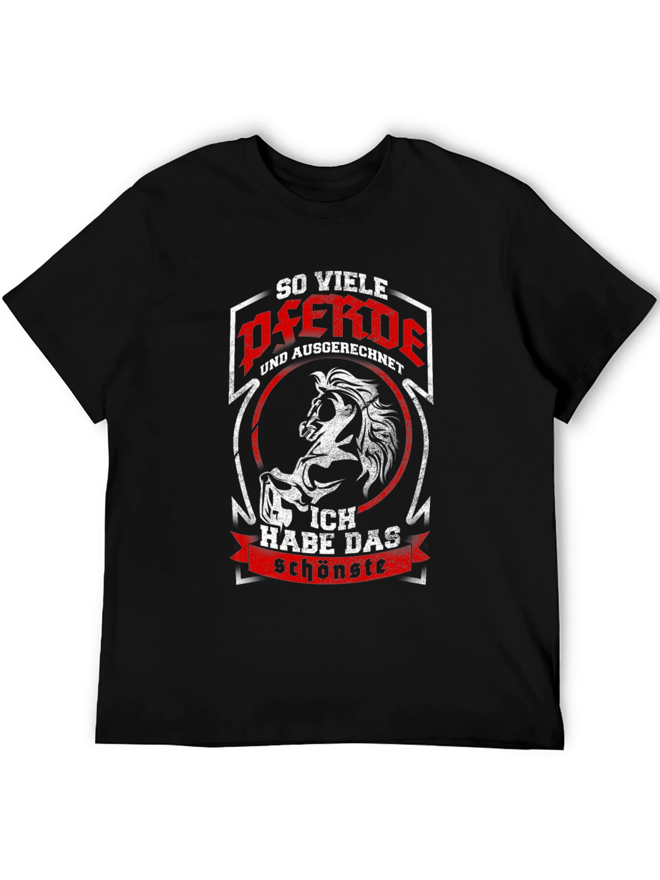 Horse Lover T-Shirt: So Viele Pferde