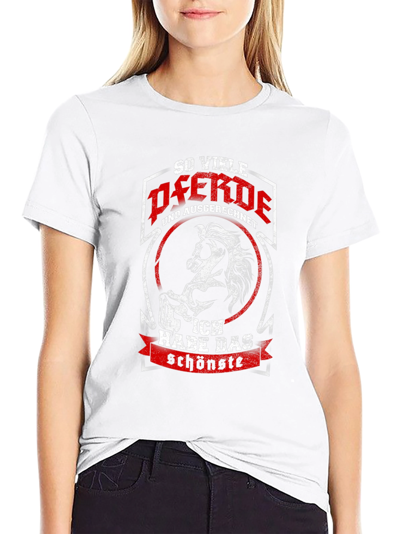 Horse Lover T-Shirt: So Viele Pferde