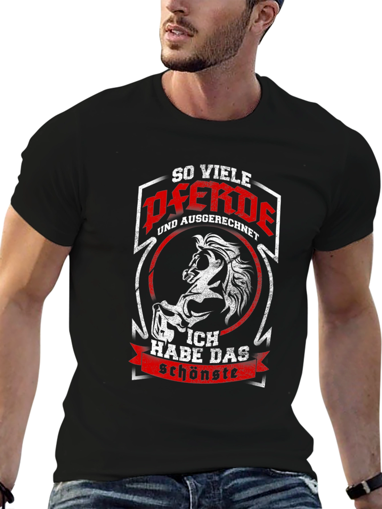 Horse Lover T-Shirt: So Viele Pferde