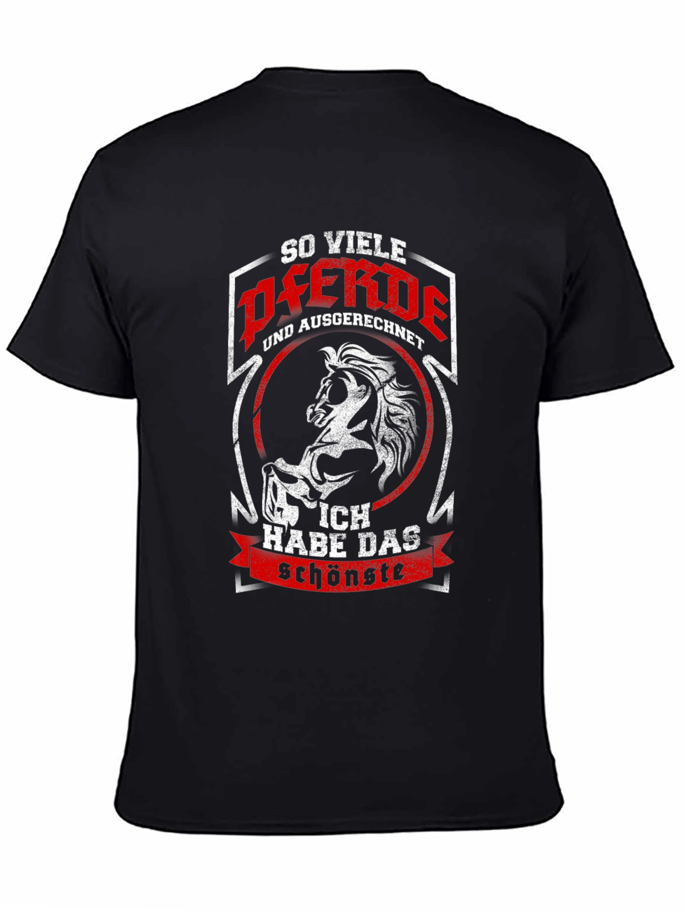 Horse Lover T-Shirt: So Viele Pferde