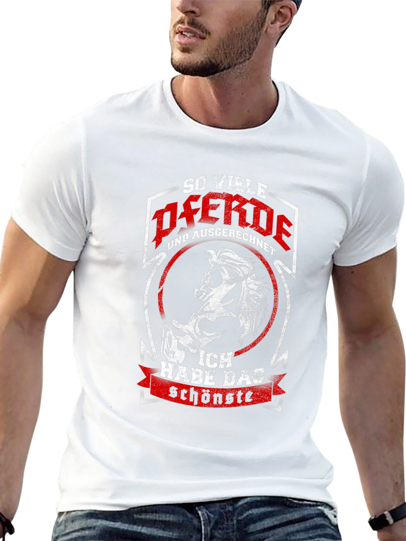 Horse Lover T-Shirt: So Viele Pferde