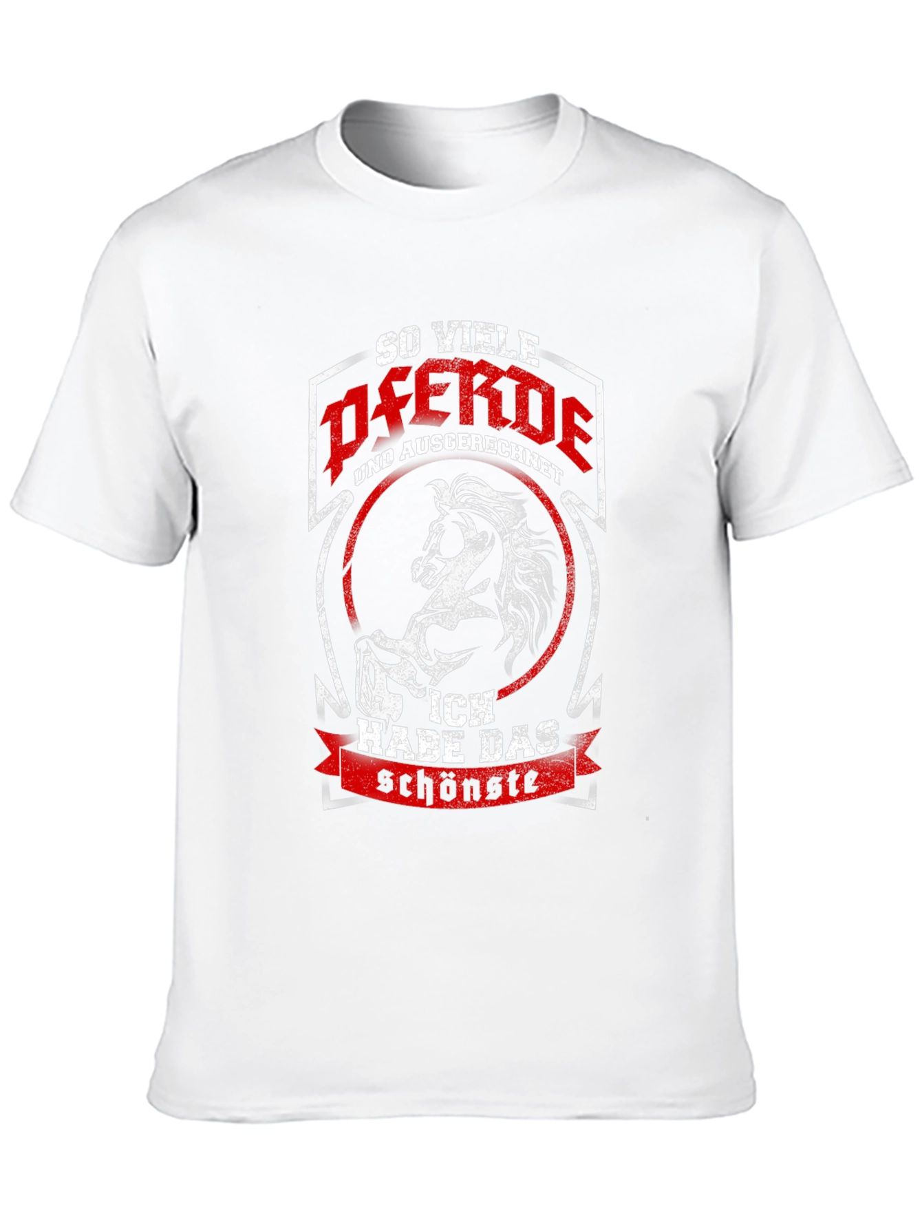 Horse Lover T-Shirt: So Viele Pferde