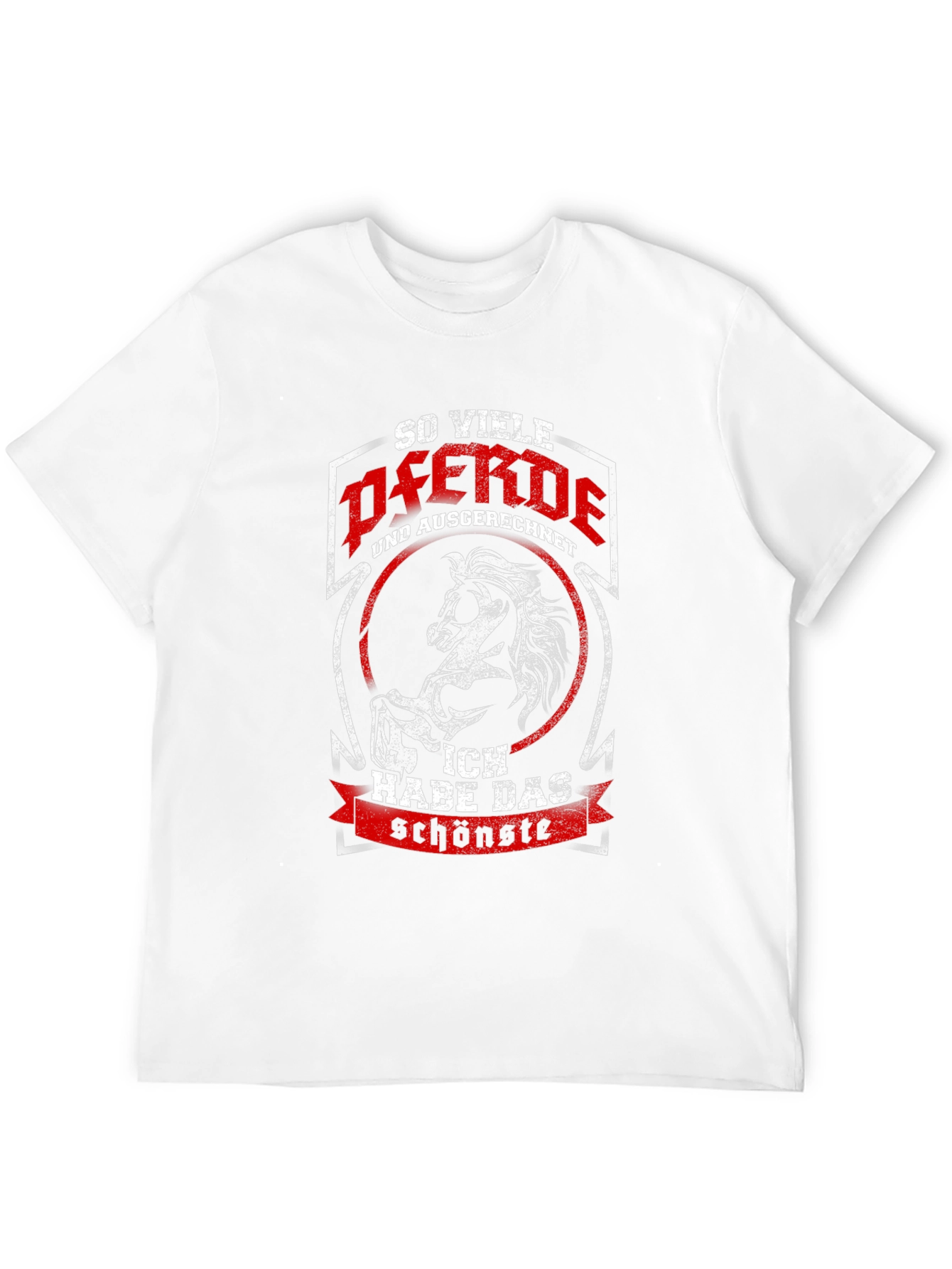 Horse Lover T-Shirt: So Viele Pferde