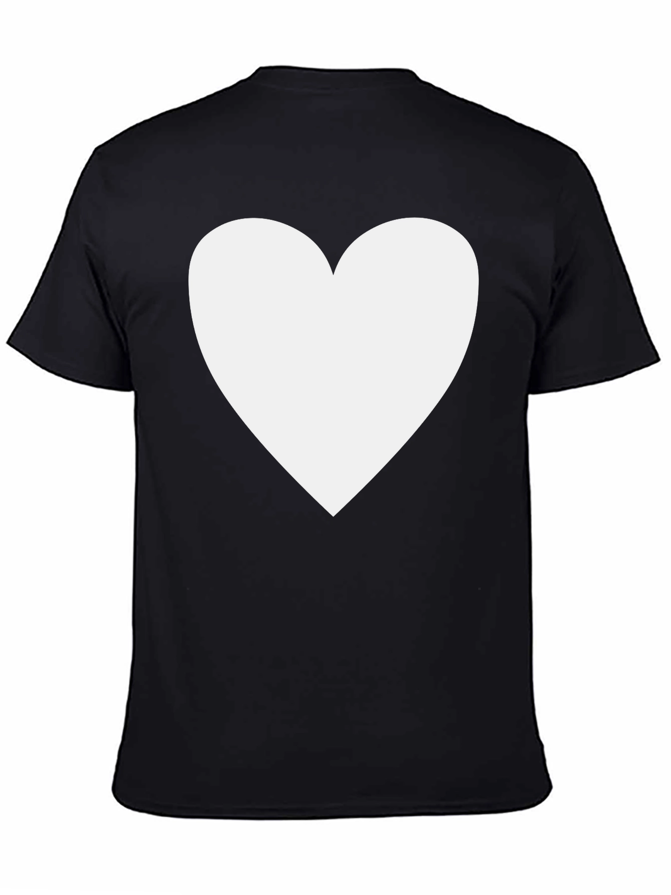 Heart Graphic T-Shirt - Soft Cotton Blend
