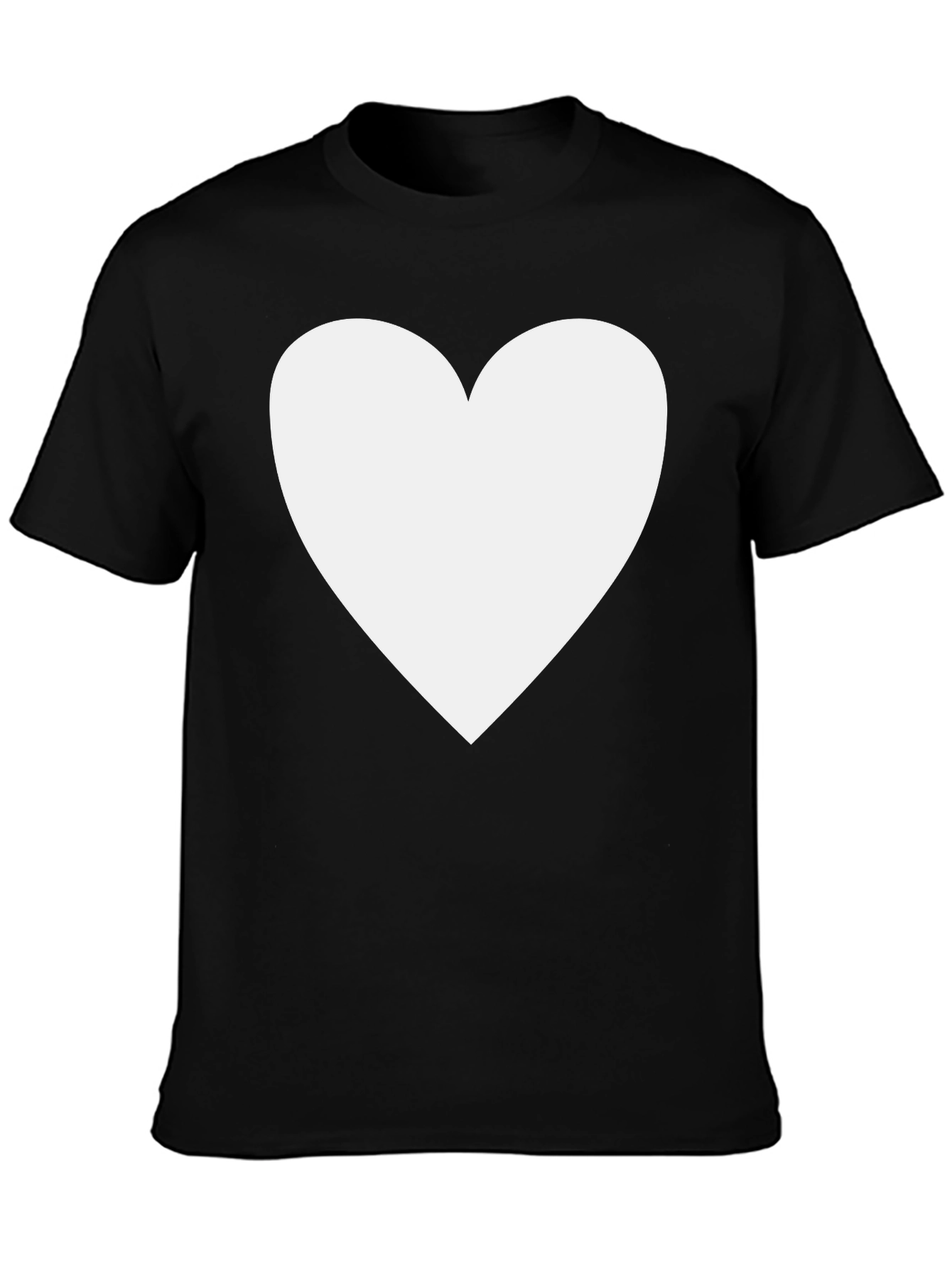 Heart Graphic T-Shirt - Soft Cotton Blend