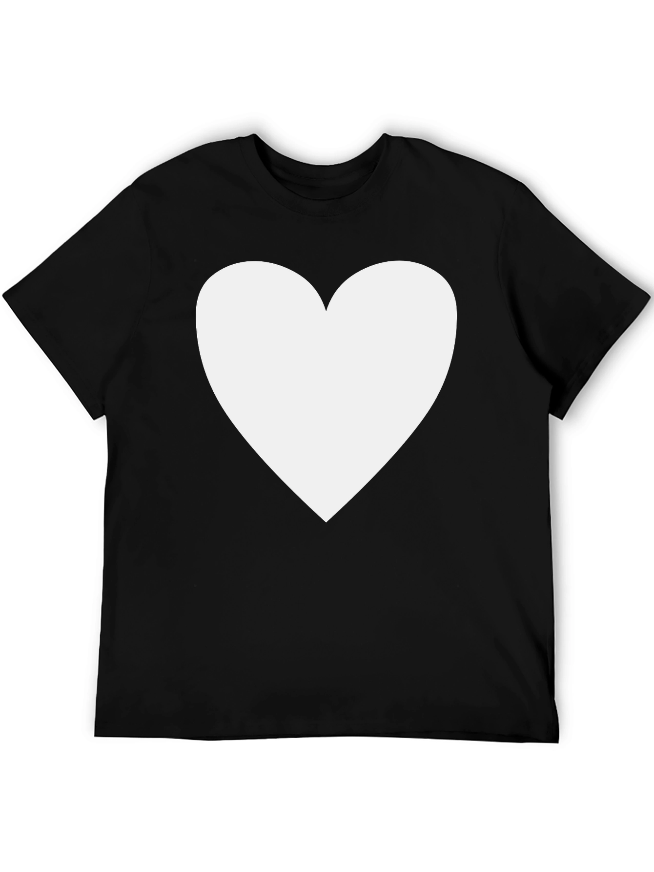 Heart Graphic T-Shirt - Soft Cotton Blend