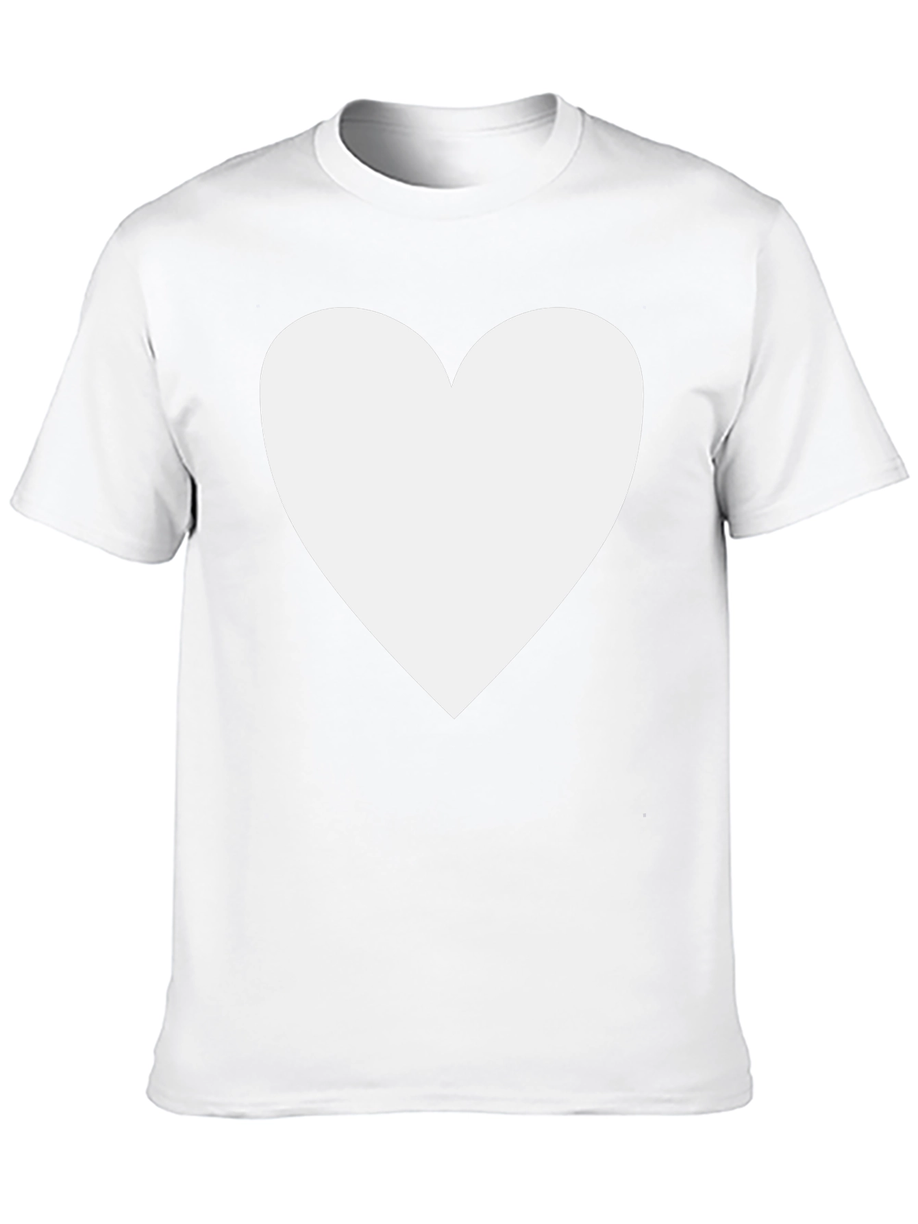 Heart Graphic T-Shirt - Soft Cotton Blend