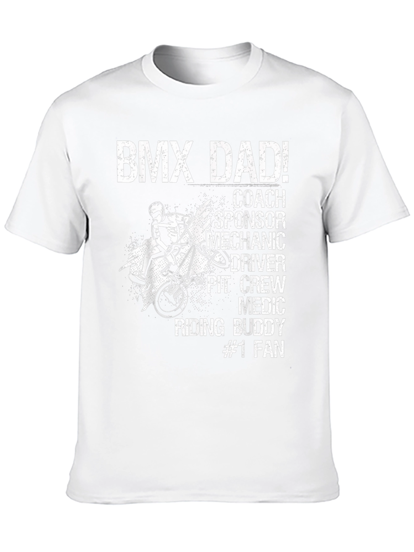BMX Dad T-Shirt - Coach Sponsor Mechanic Driver