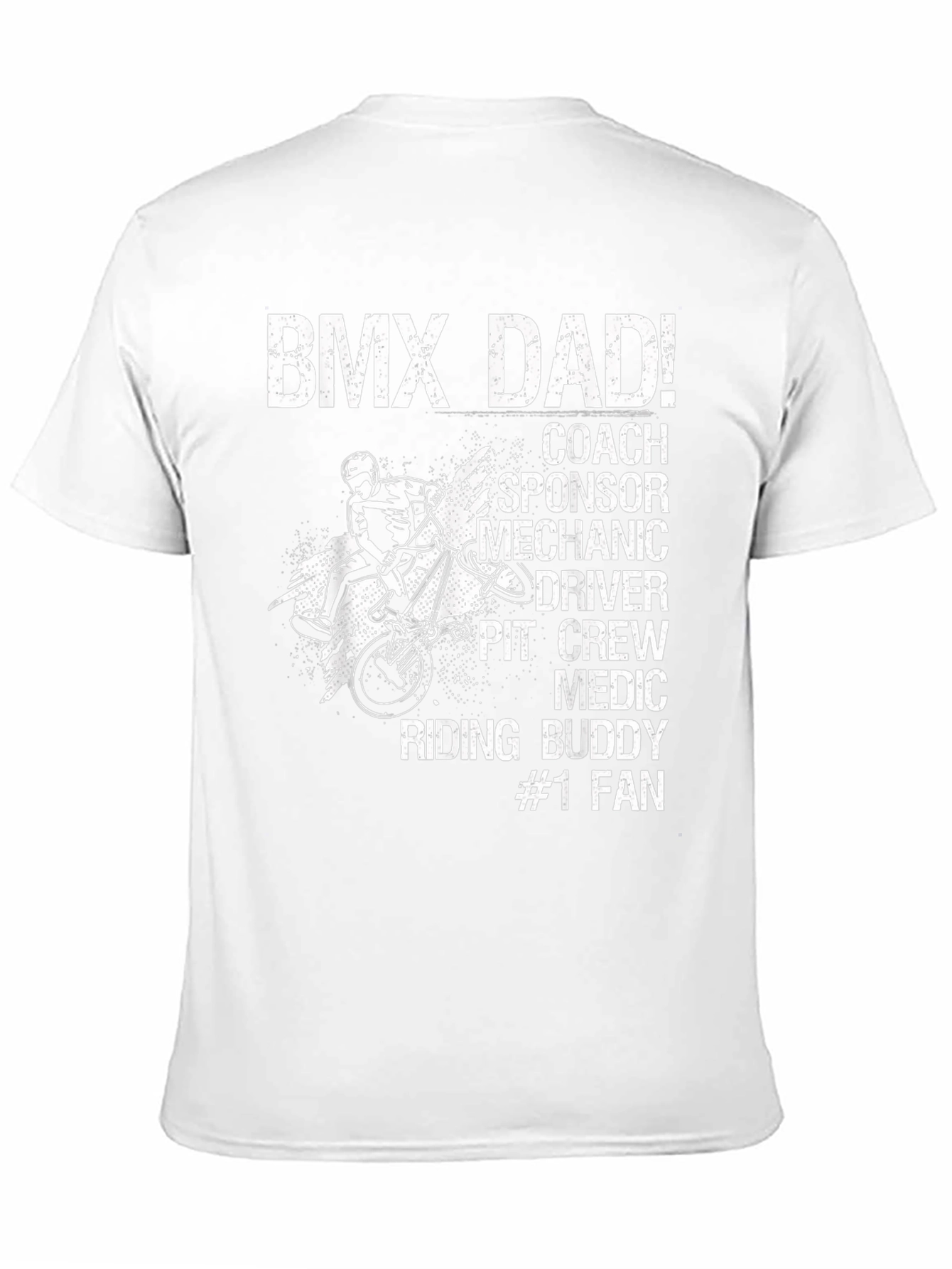 BMX Dad T-Shirt - Coach Sponsor Mechanic Driver