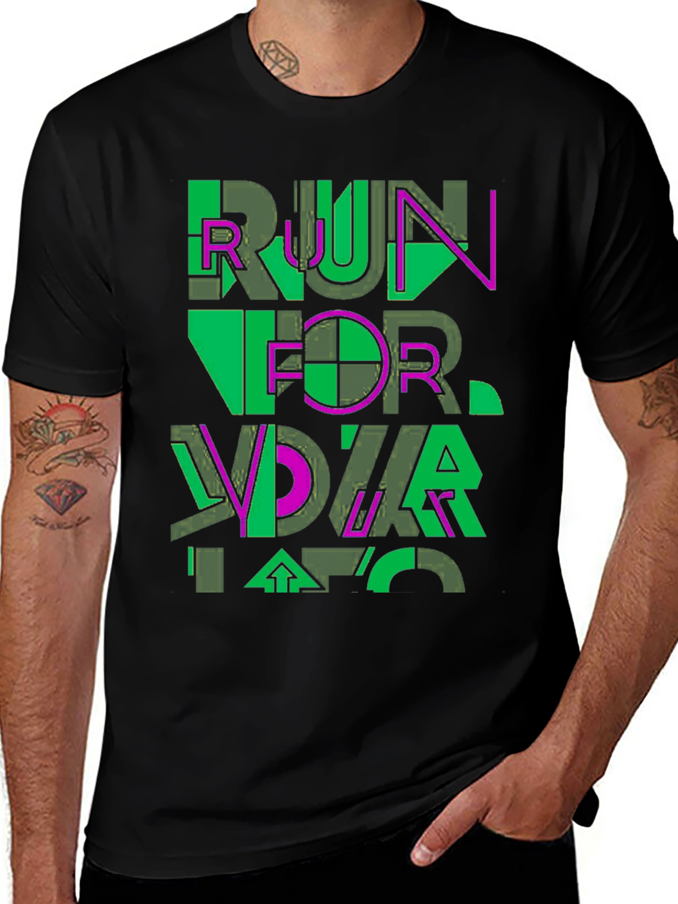 Run For Your Life Graphic Tee