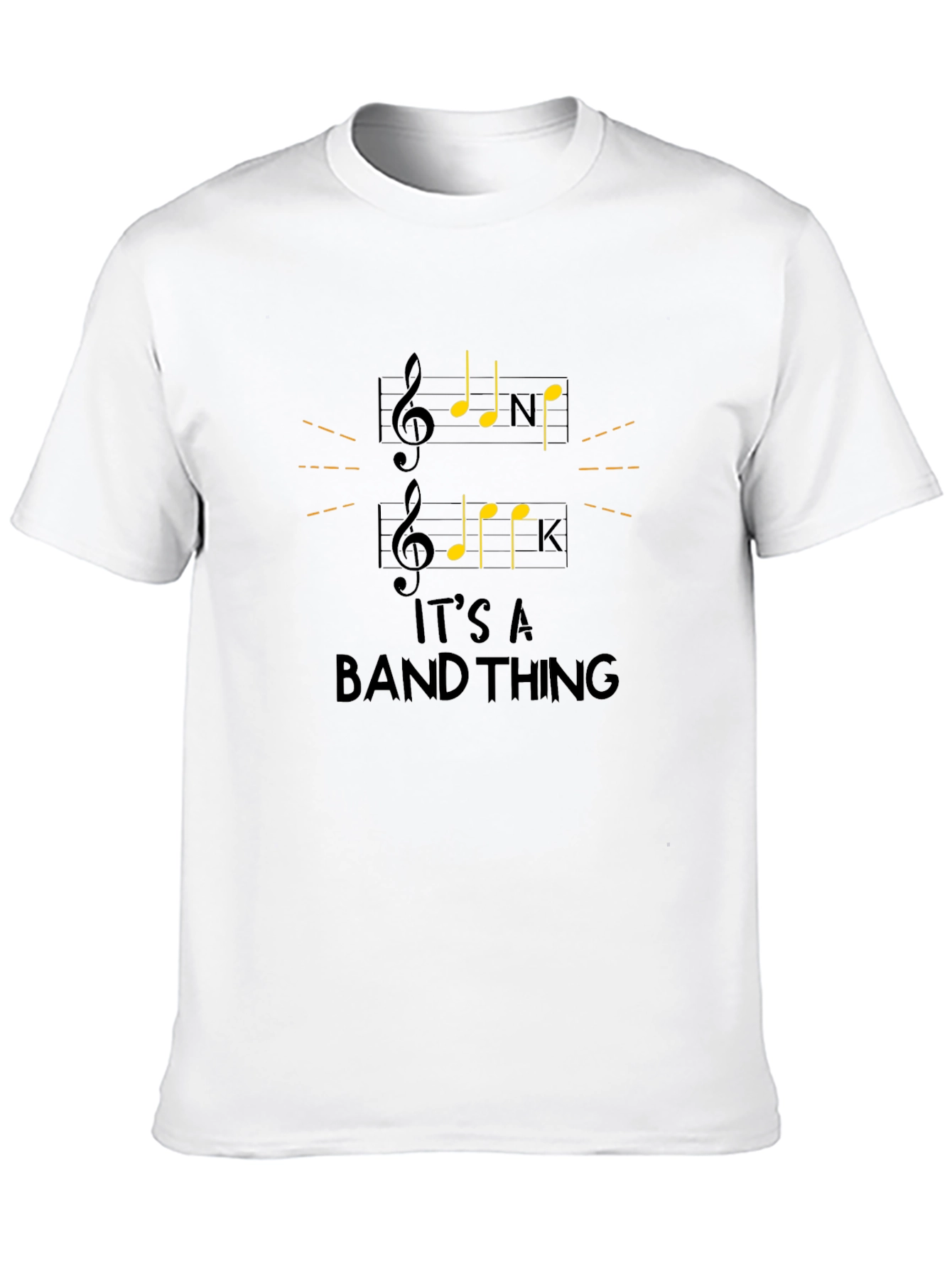 Its A Band Thing Black Graphic Tee