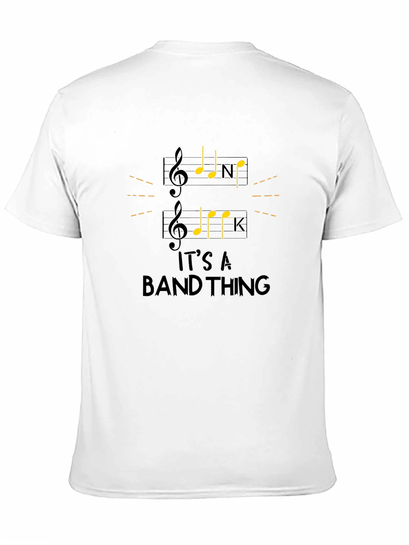 Its A Band Thing Black Graphic Tee